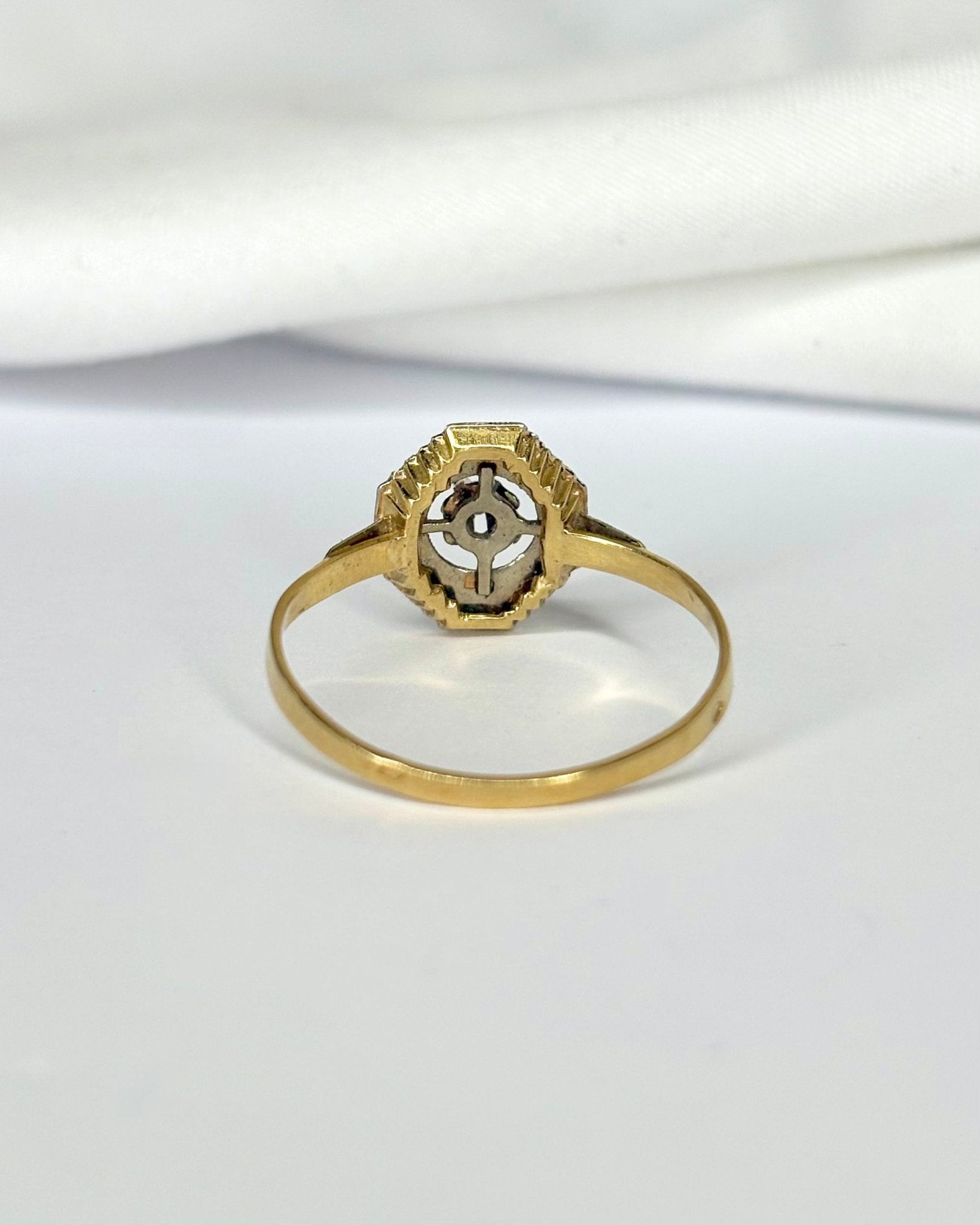 Bague Art Déco Diamant "Éléonore" - Elliade Paris