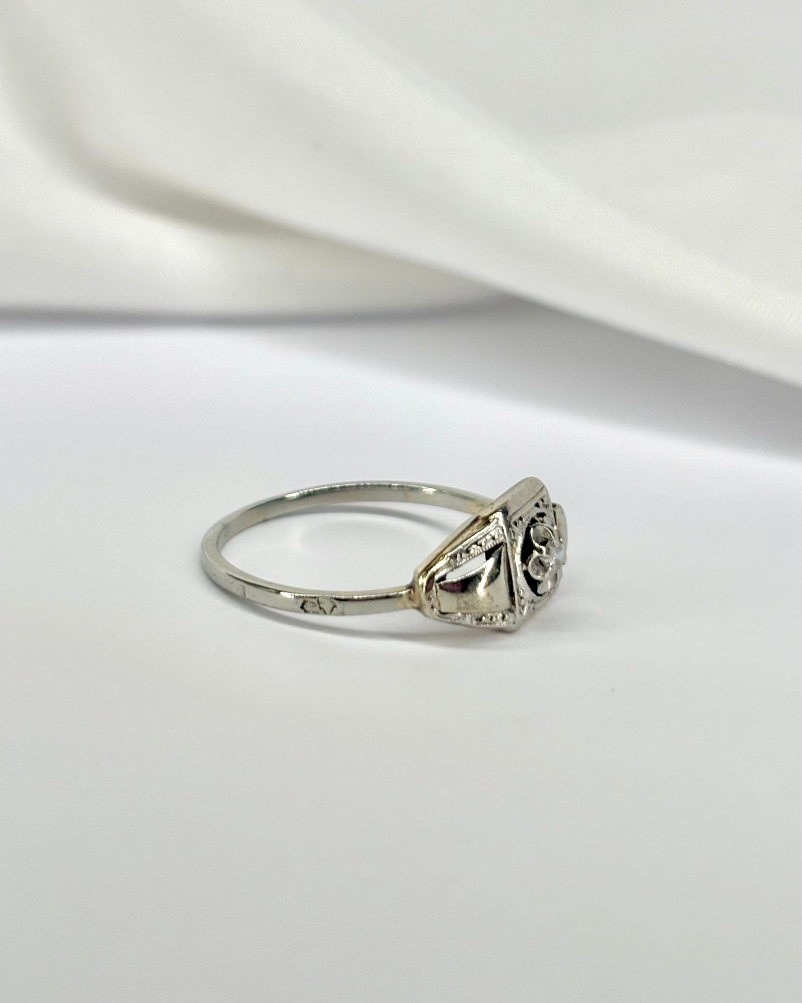 Bague Art Déco Diamant "Georgette" - Elliade Paris