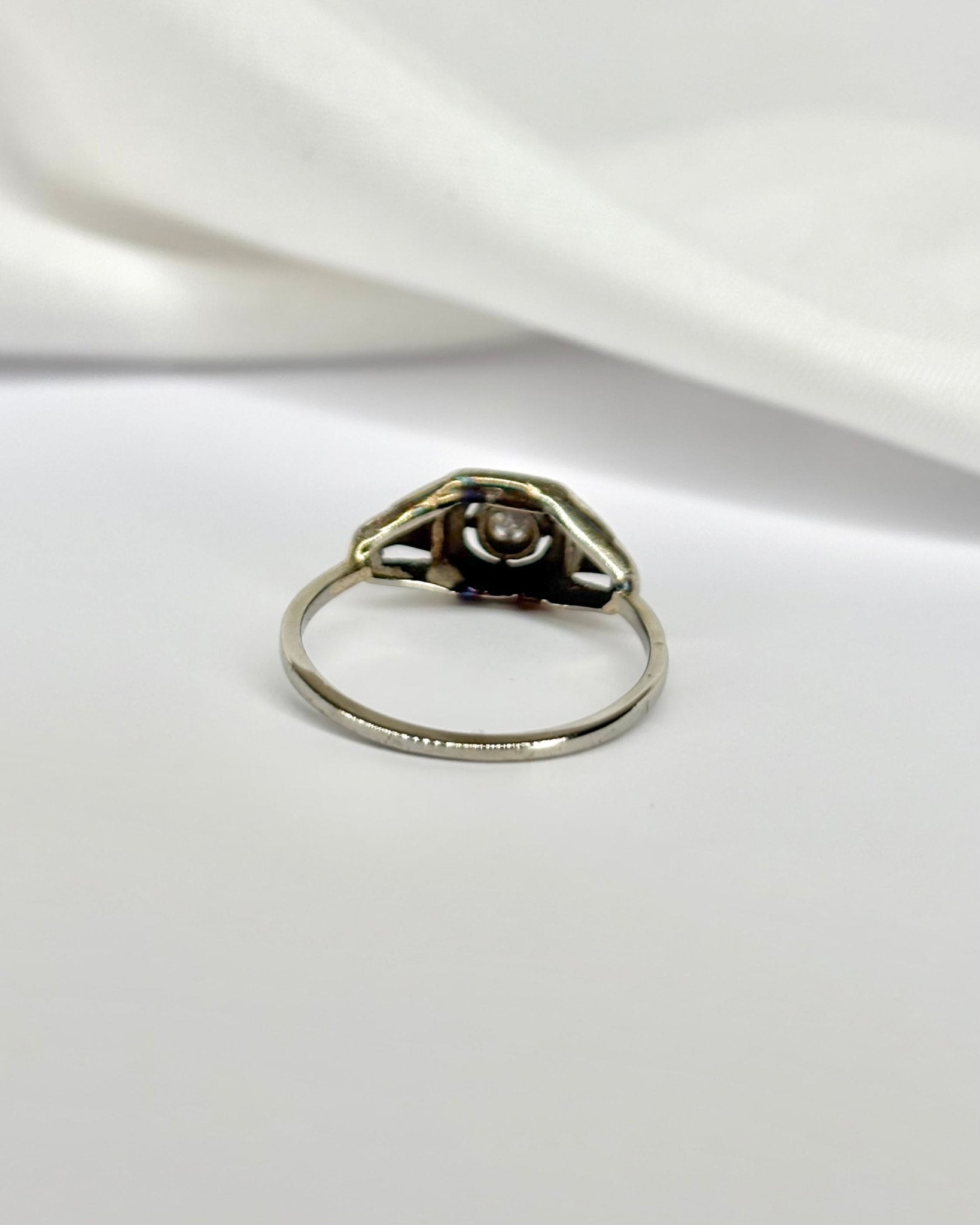 Bague Art Déco Diamant "Georgette" - Elliade Paris