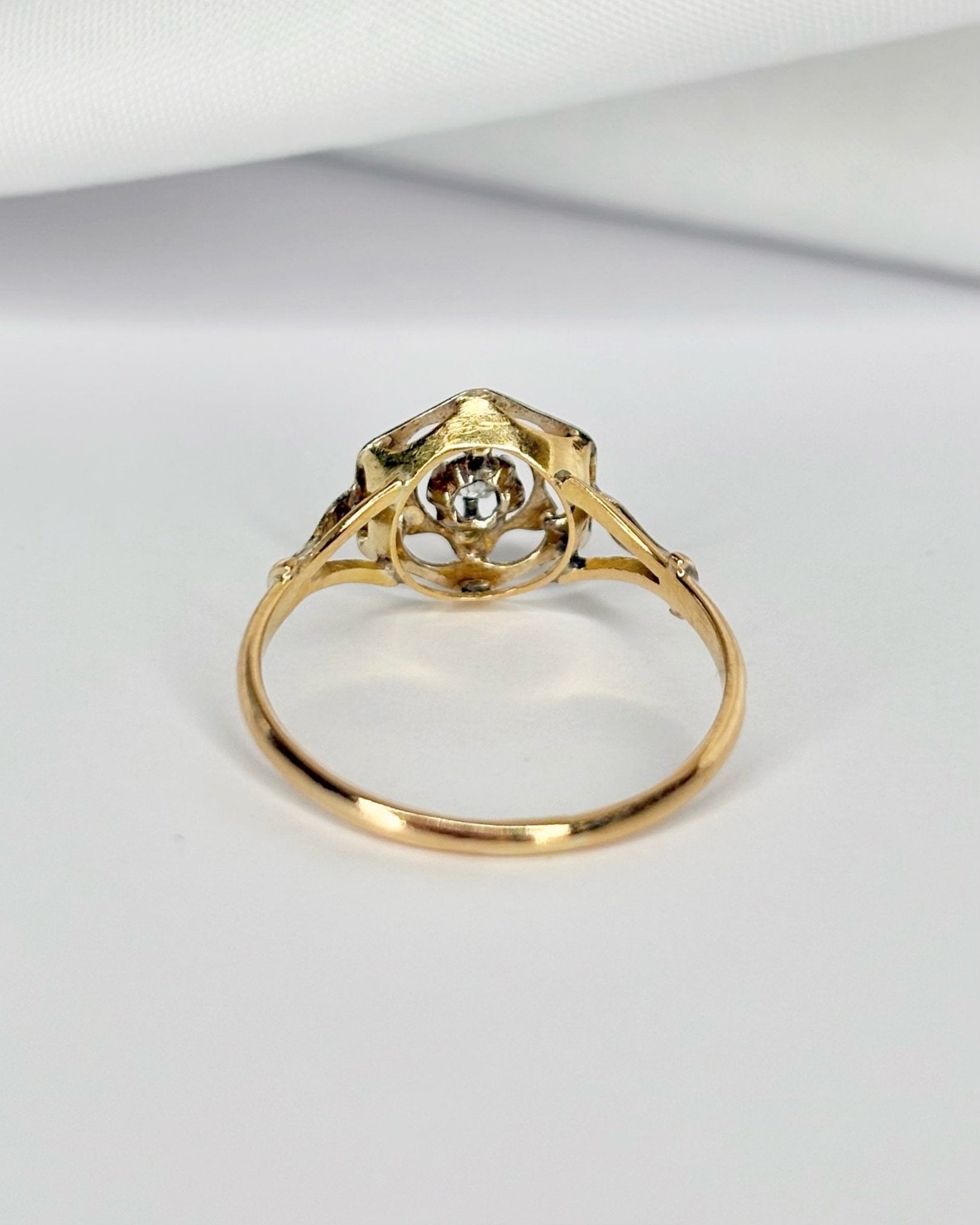 Bague Art - Déco Diamant "Jeanne" - Elliade Paris