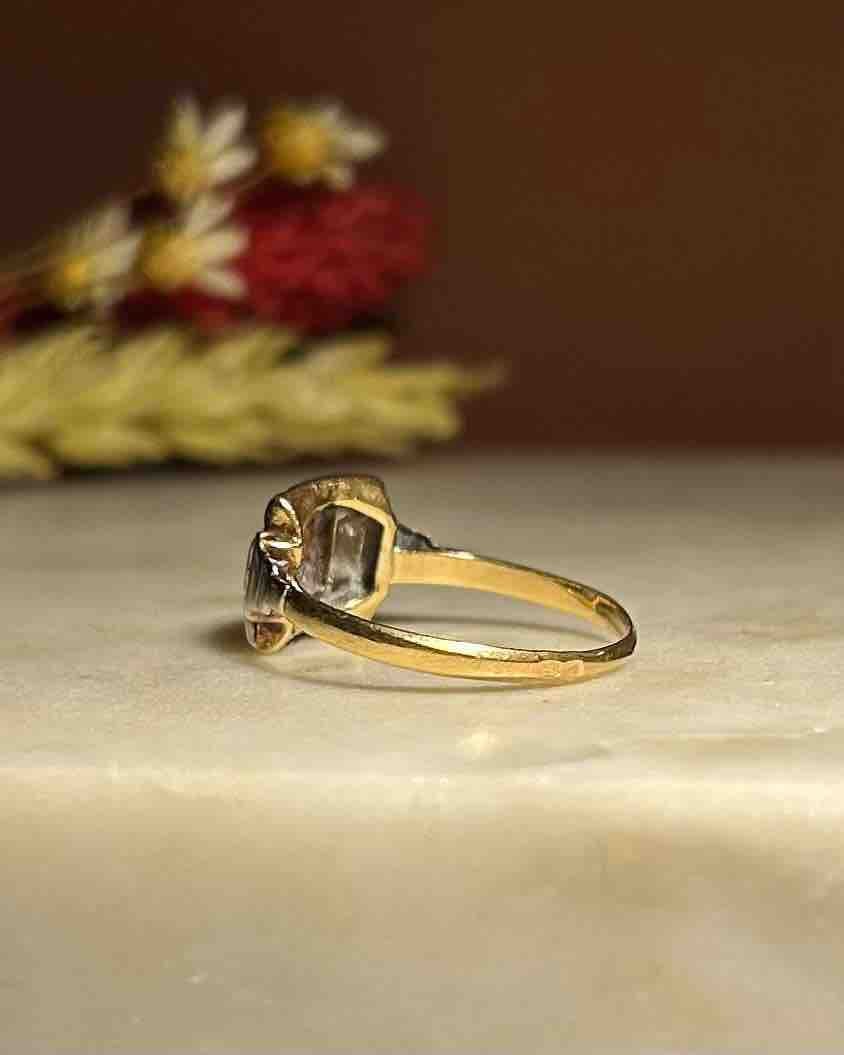 Bague Art - déco Diamant "Oumaïma" - Elliade Paris