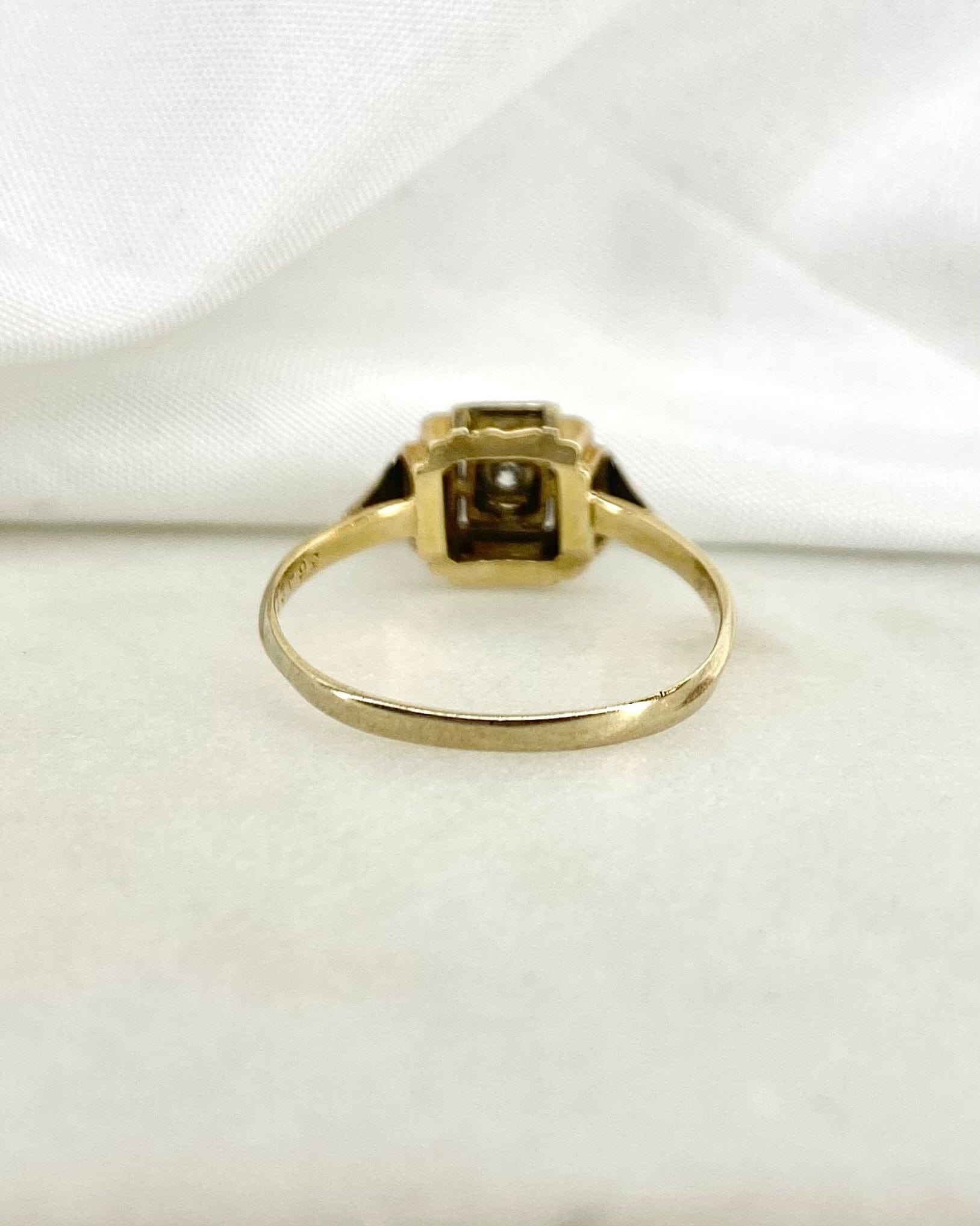 Bague Art déco Diamant "Roselyne" - Elliade Paris