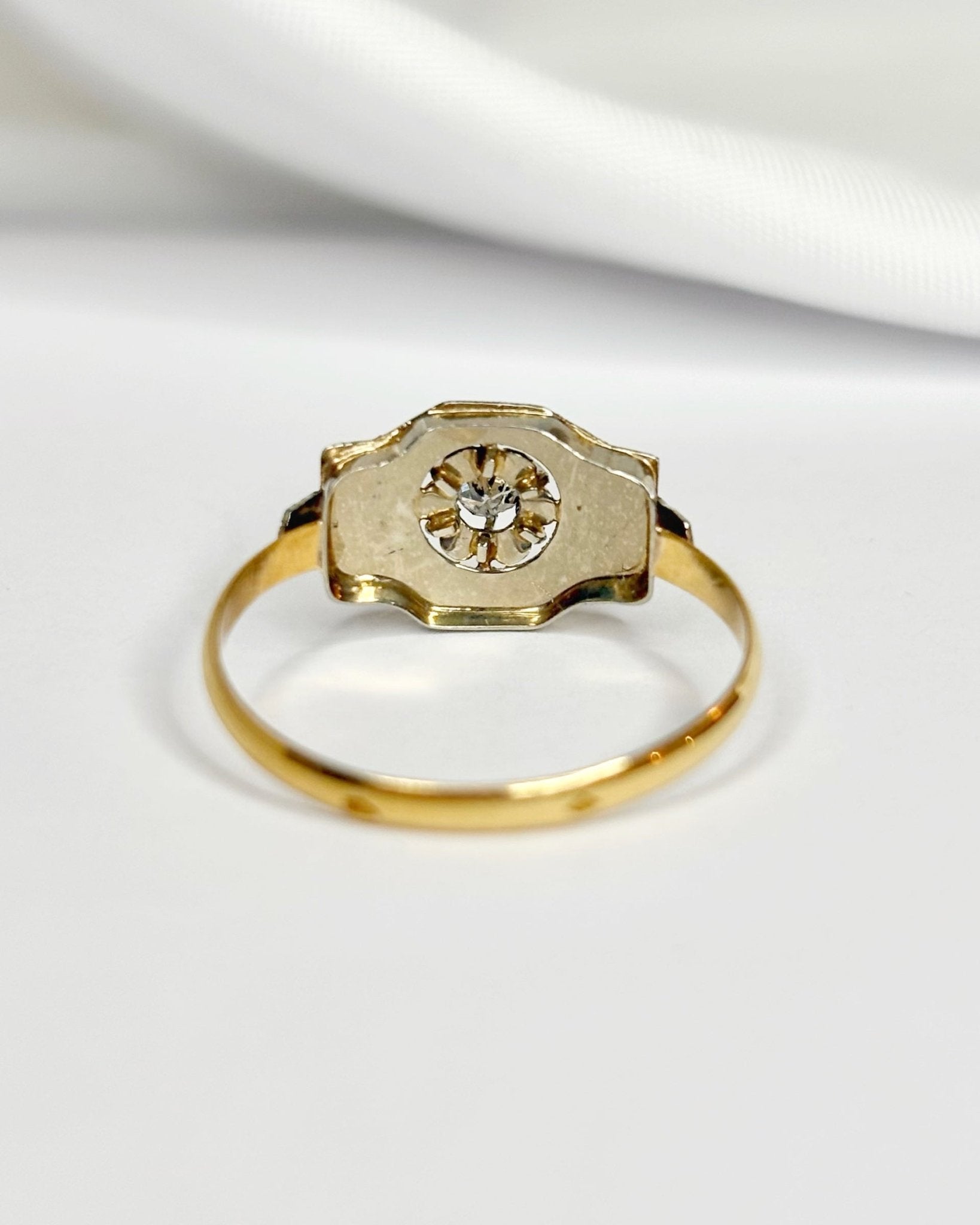 Bague Art - Déco Diamant "Soline" - Elliade Paris