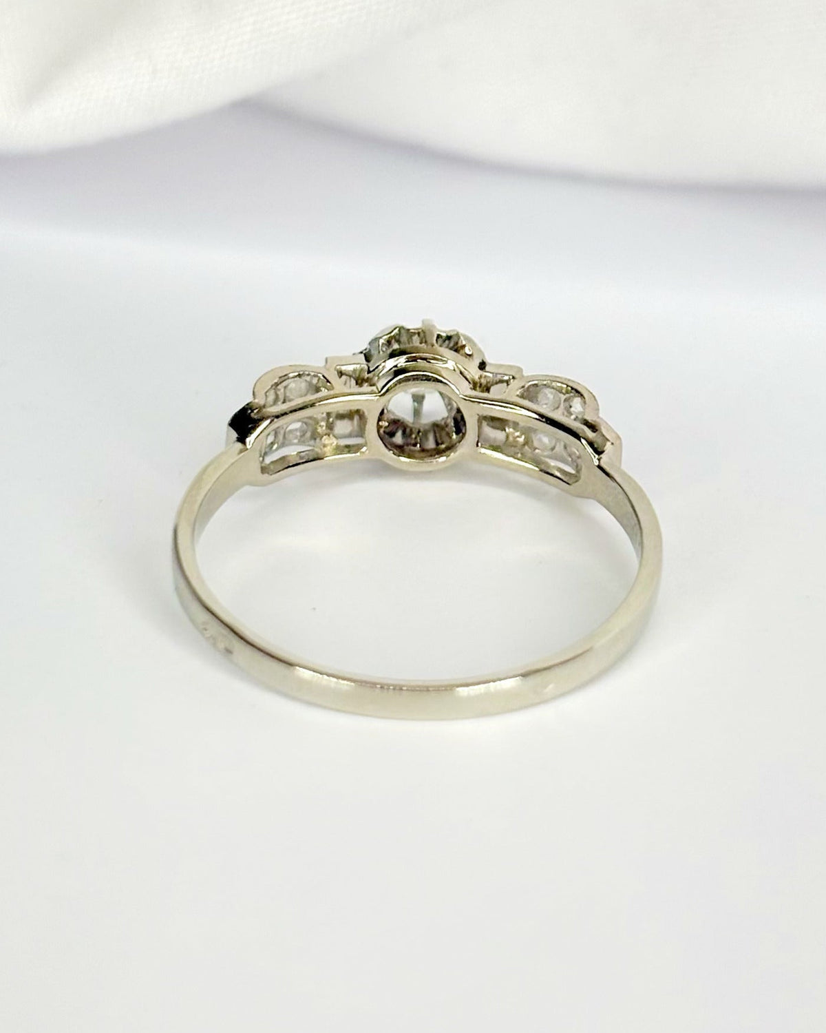 Bague Art-Déco Diamants 0.20 carat "Paulina" - Elliade Paris