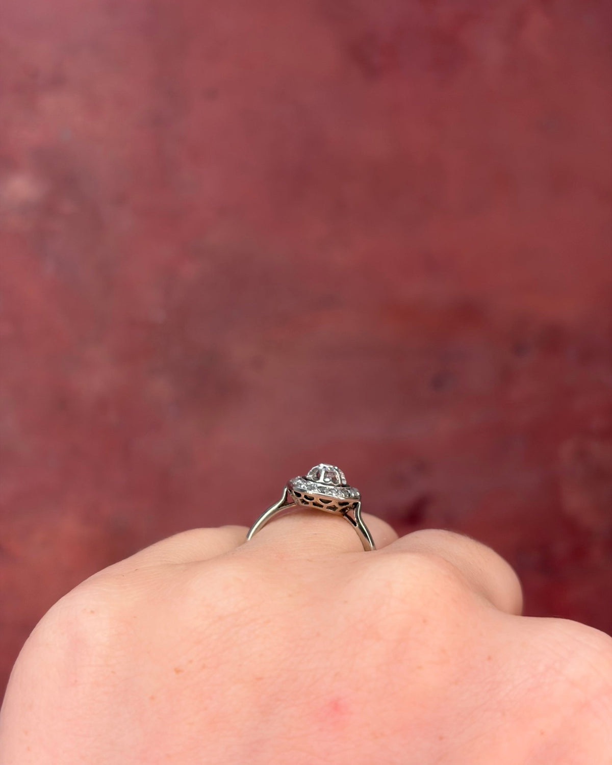 Bague Art-Déco Diamants 0.26 carat "Lizéa" - Elliade Paris