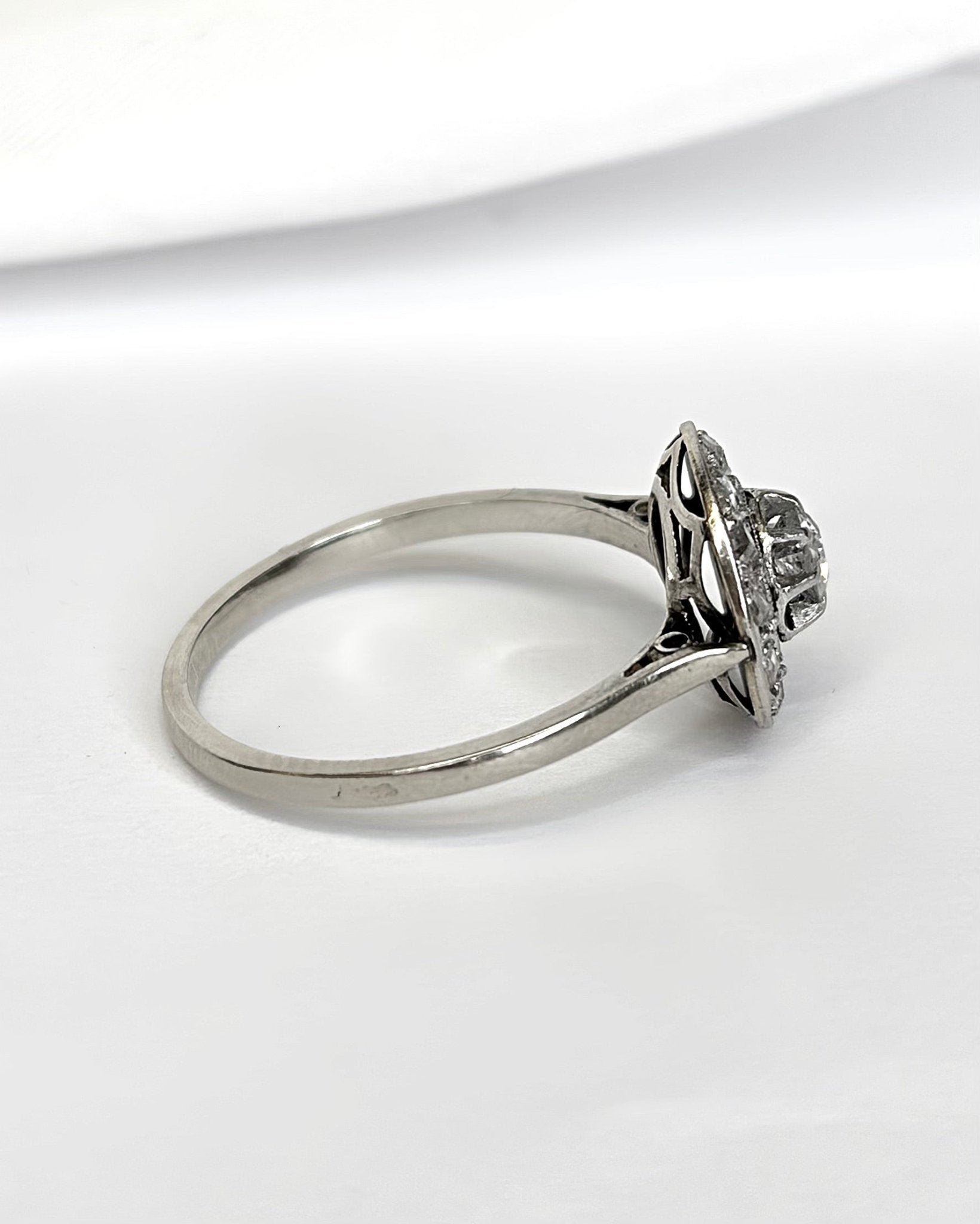 Bague Art-Déco Diamants 0.29 carat "Mylèna" - Elliade Paris