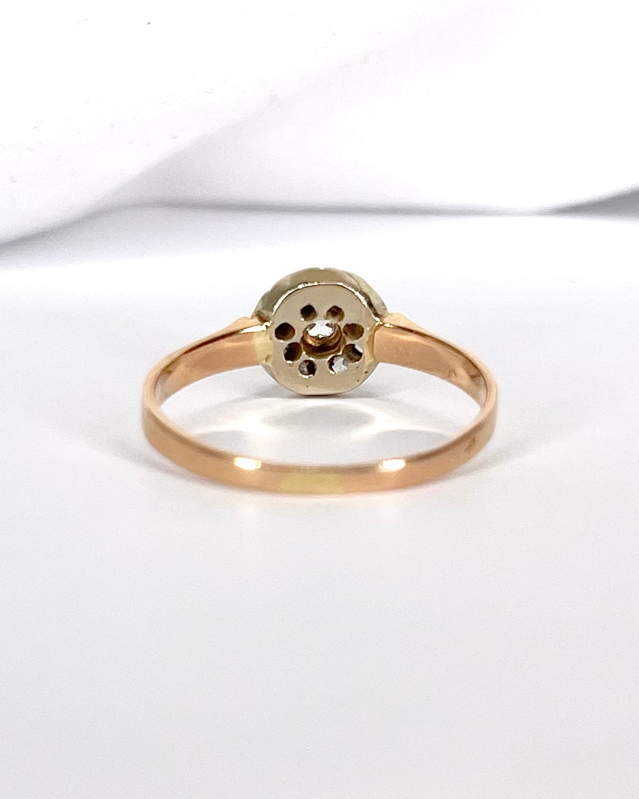 Bague Art - Déco Diamants 0.31 carat "Mint" - Elliade Paris