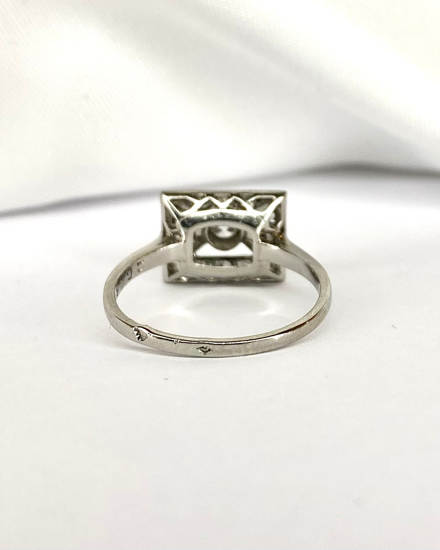 Bague Art Déco Diamants 0.43 carat "Laura" - Elliade Paris