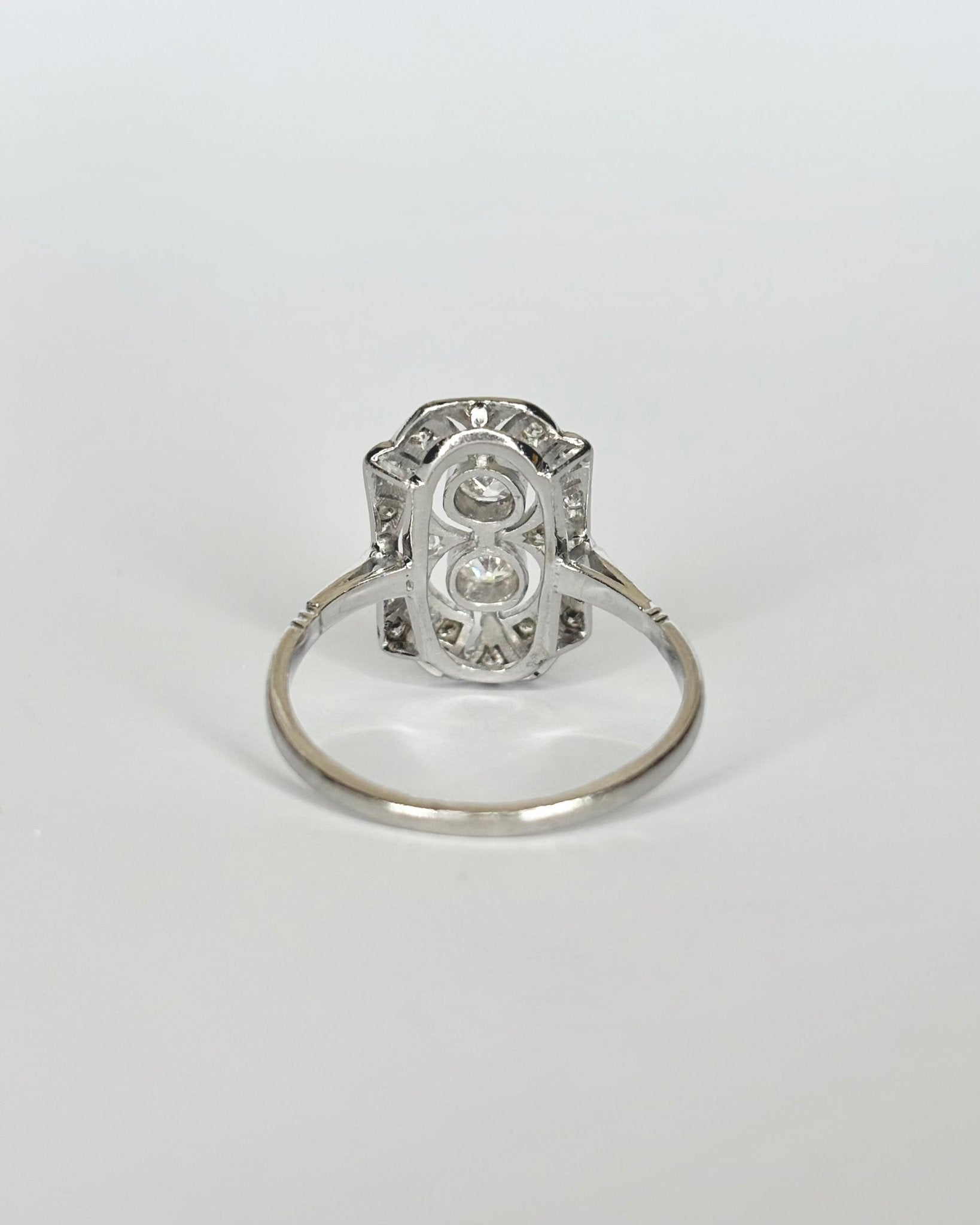 Bague Art Déco Diamants 0.49 ct "Kenza" - Elliade Paris
