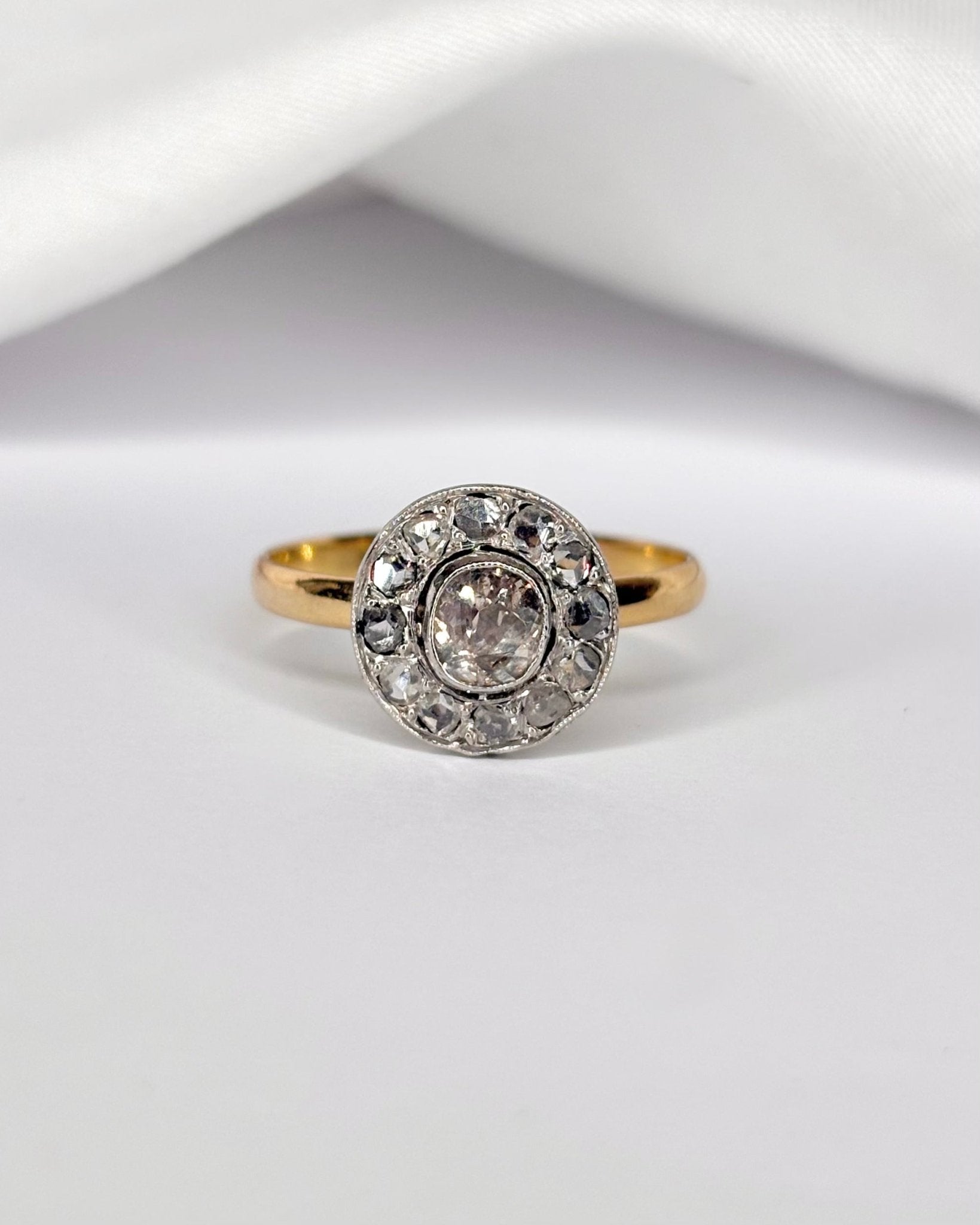 Bague Art Déco Diamants 0.52 carat "Calvi" - Elliade Paris