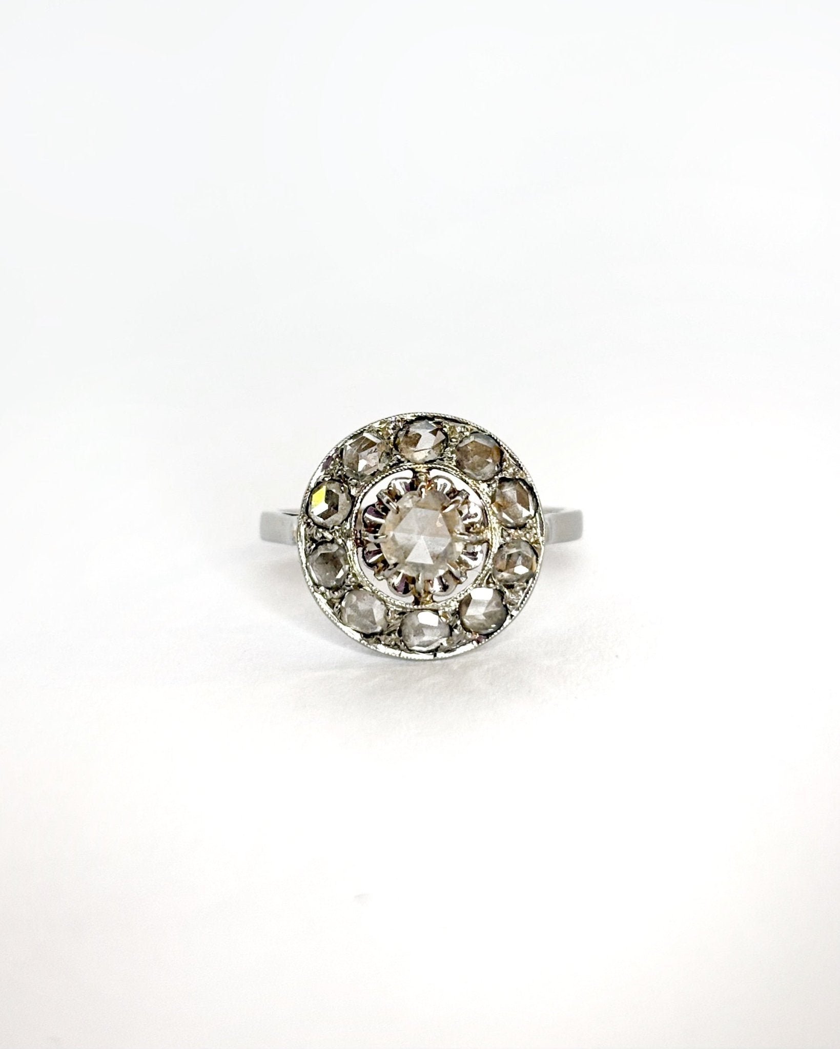 Bague Art - Déco Diamants 0.80 ct "Yélina" - Elliade Paris