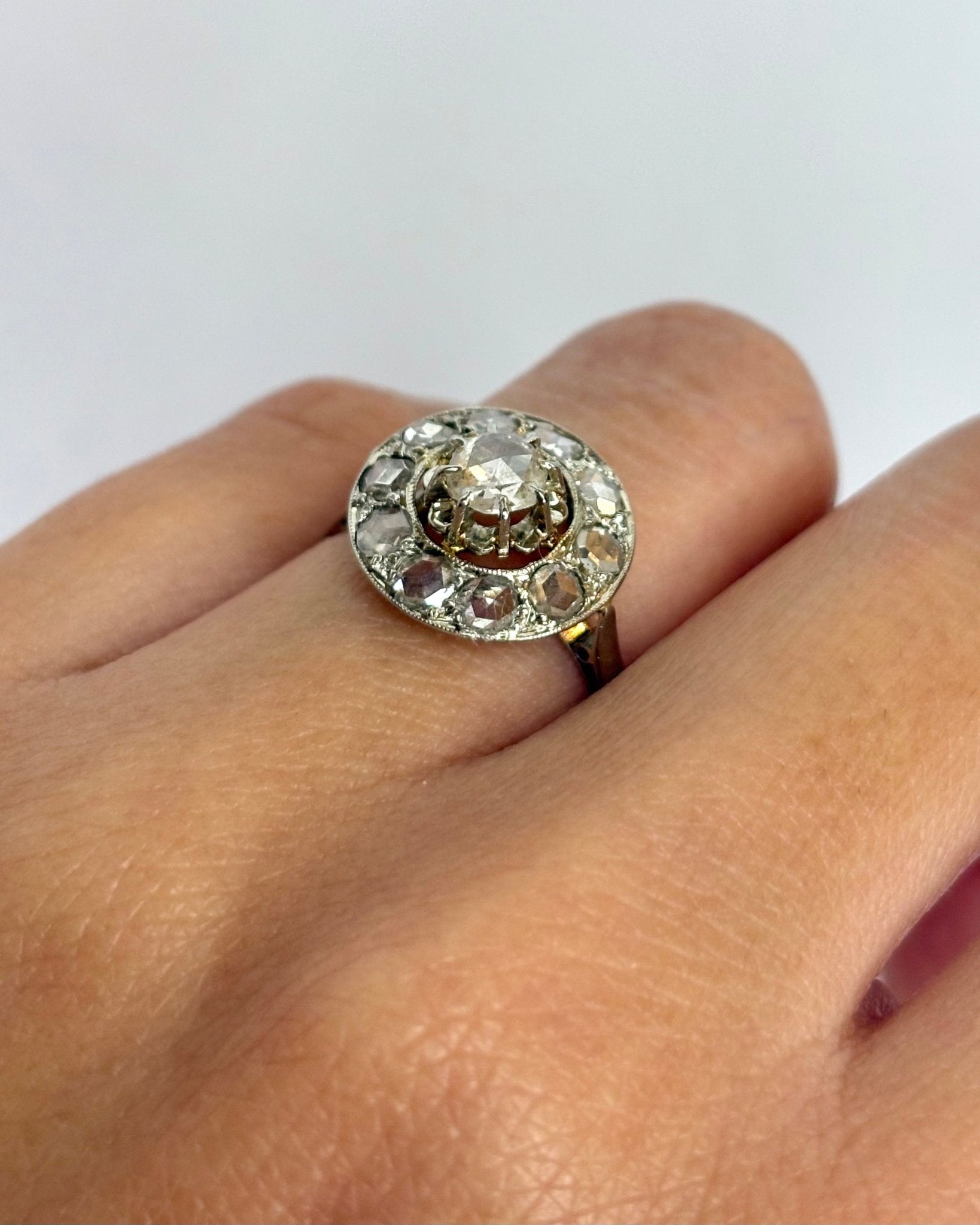 Bague Art - Déco Diamants 0.80 ct "Yélina" - Elliade Paris