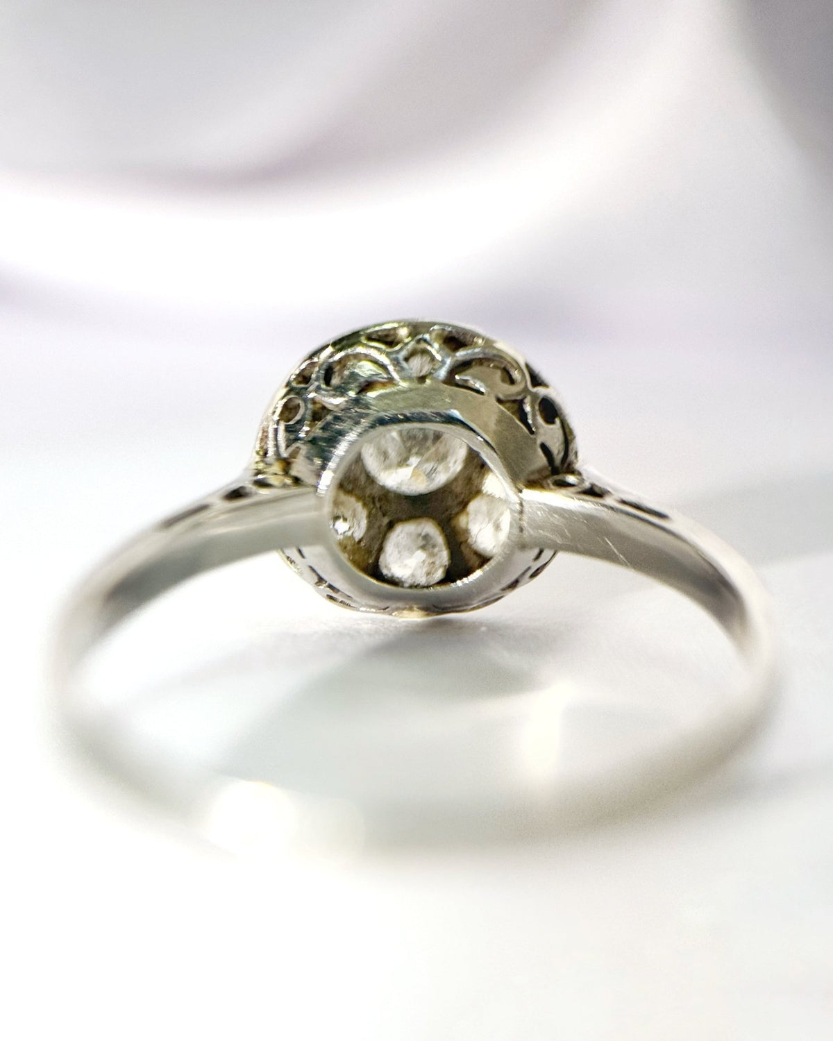 Bague Art-Déco Diamants 0.81 carat "Meryl" - Elliade Paris