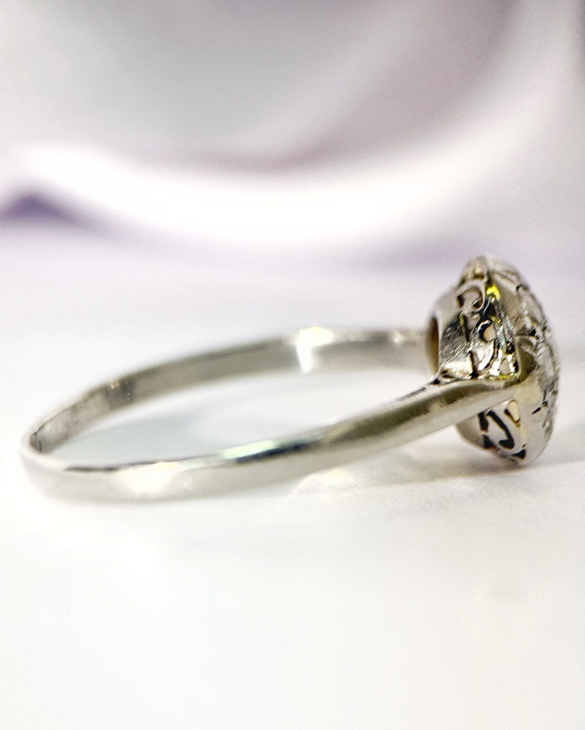 Bague Art-Déco Diamants 0.81 carat "Meryl" - Elliade Paris