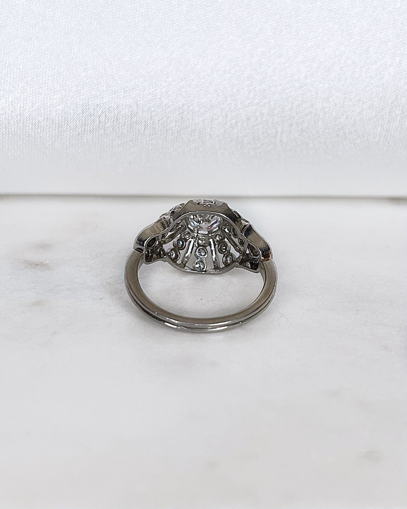 Bague Art Déco Diamants 0,83 carat "Dolci" - Elliade Paris