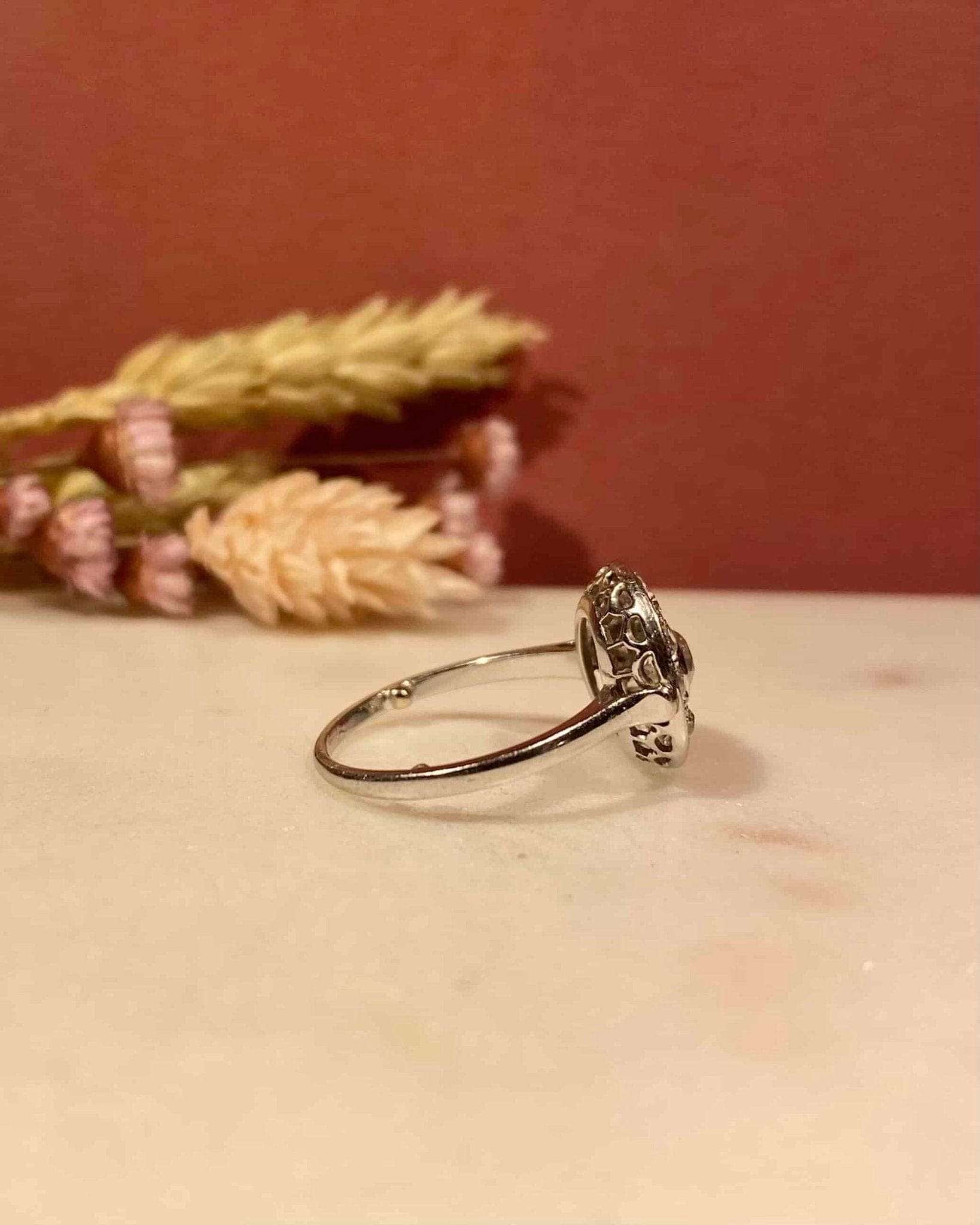 Bague Art - Déco Diamants 0.83 carat "Dorianne" - Elliade Paris