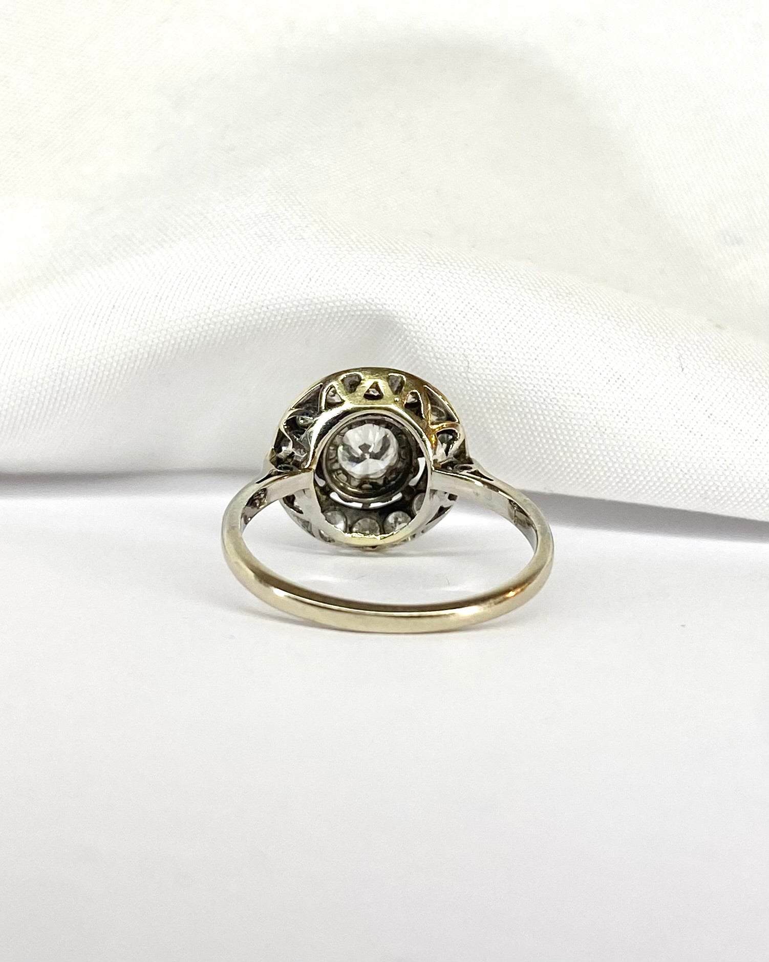 Bague Art Déco Diamants 0.93 carat "Ella" - Elliade Paris