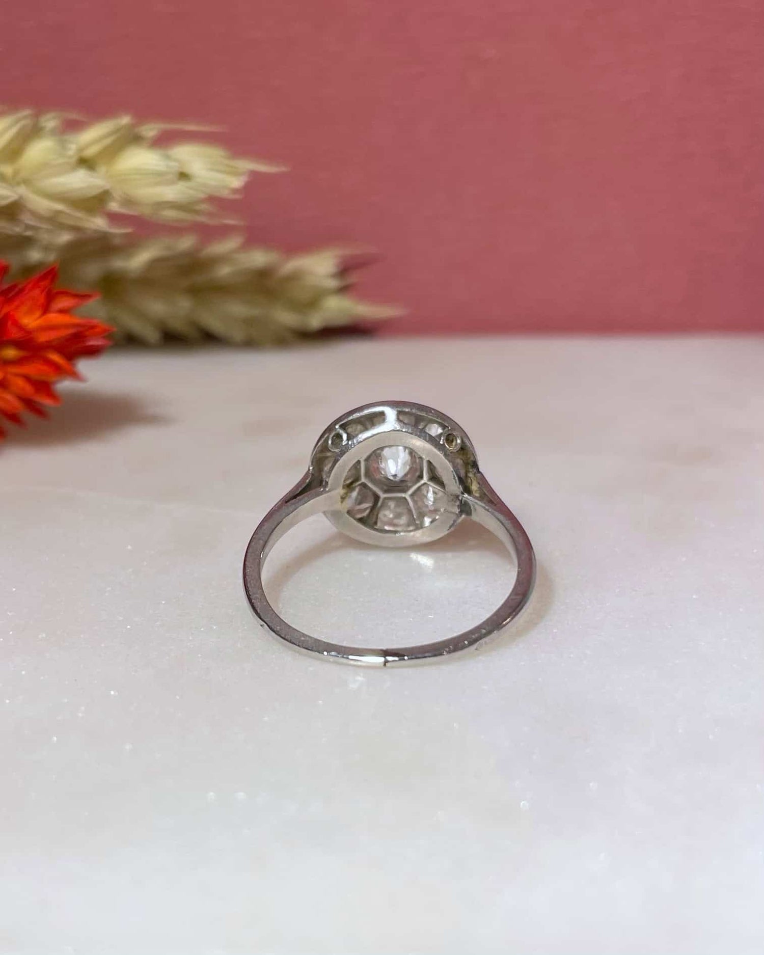 Bague Art Déco Diamants 1 carat "Lou" - Elliade Paris