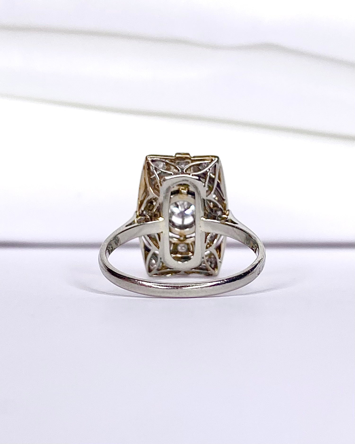 Bague Art - Déco Diamants 1.01 carat "Marta" - Elliade Paris