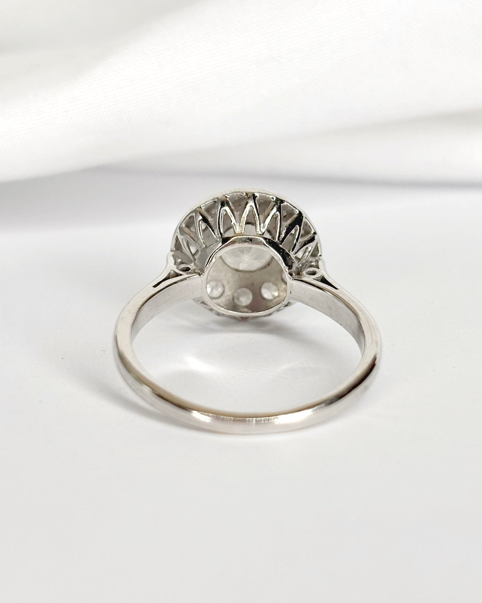 Bague Art - Déco Diamants 1.28 carat "Molly" - Elliade Paris