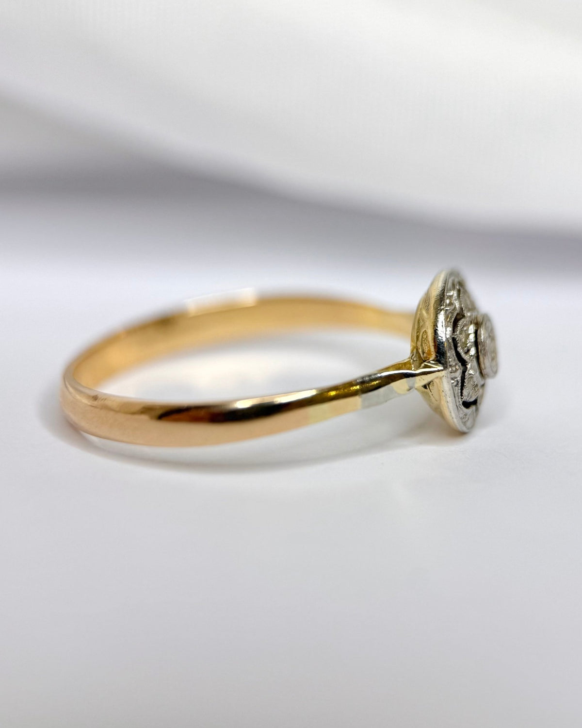 Bague Art-Déco Diamants "Abigael" - Elliade Paris