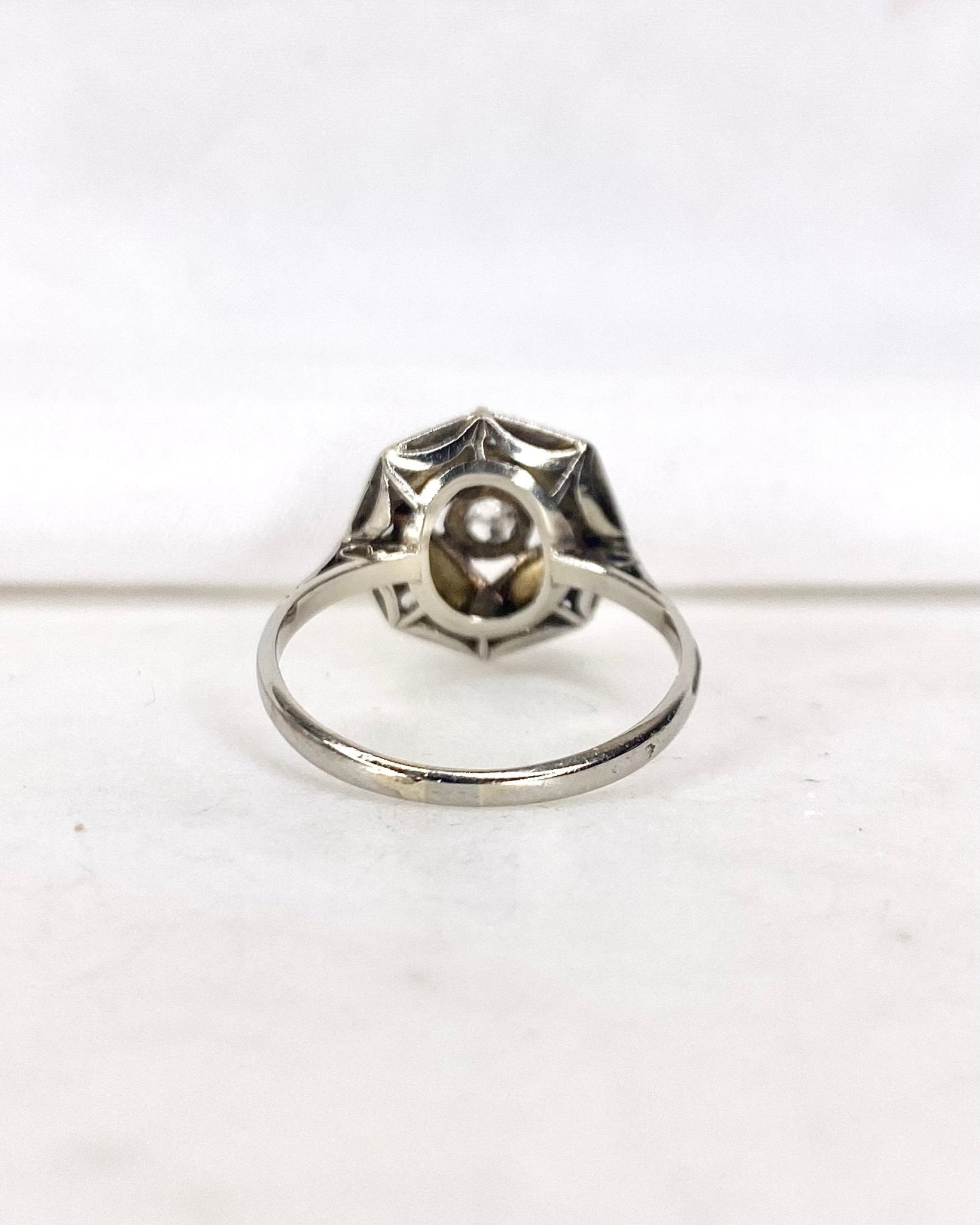Bague Art Déco Diamants "Aléonore" - Elliade Paris