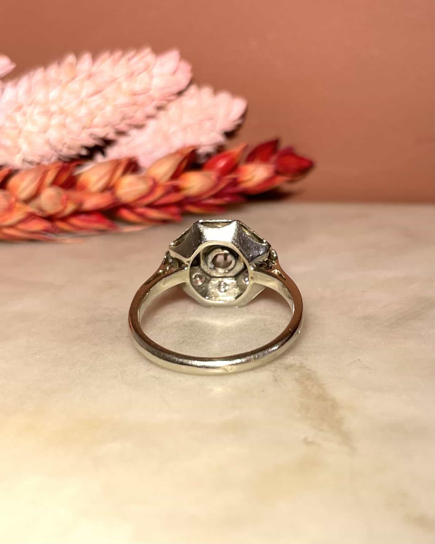 Bague Art - déco Diamants "Amaya" - Elliade Paris