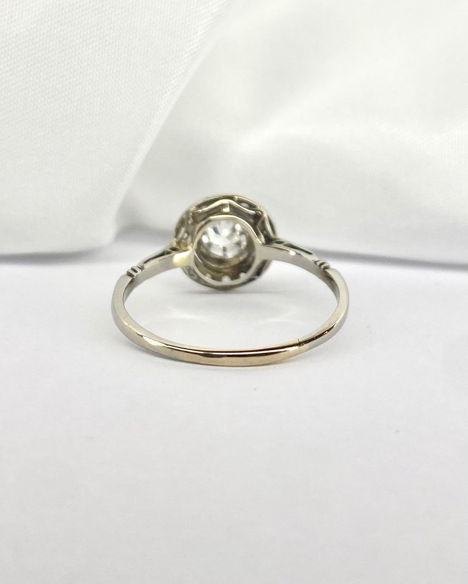 Bague Art Deco Diamants "Anora" - Elliade Paris