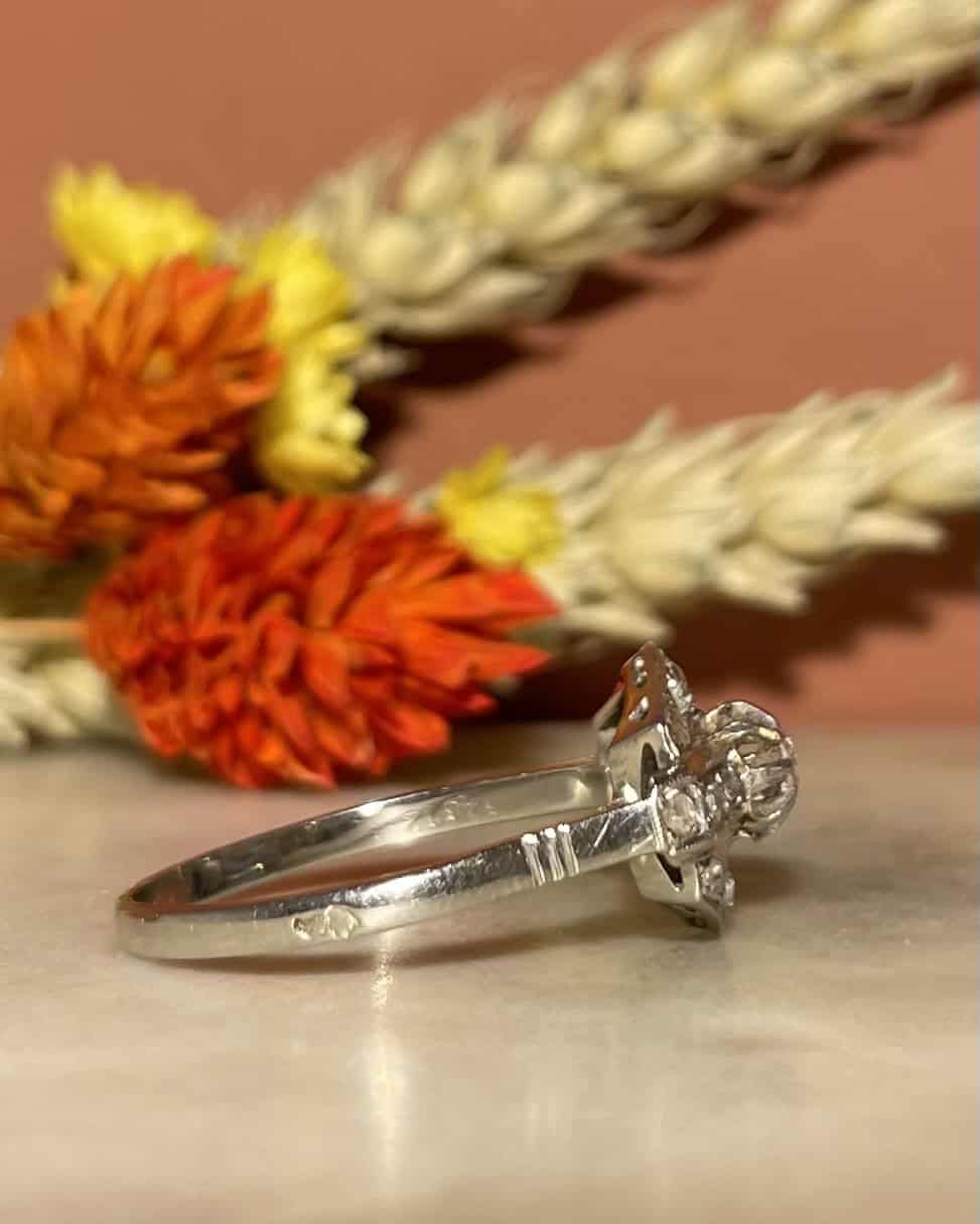 Bague Art - déco Diamants "Bracie" - Elliade Paris