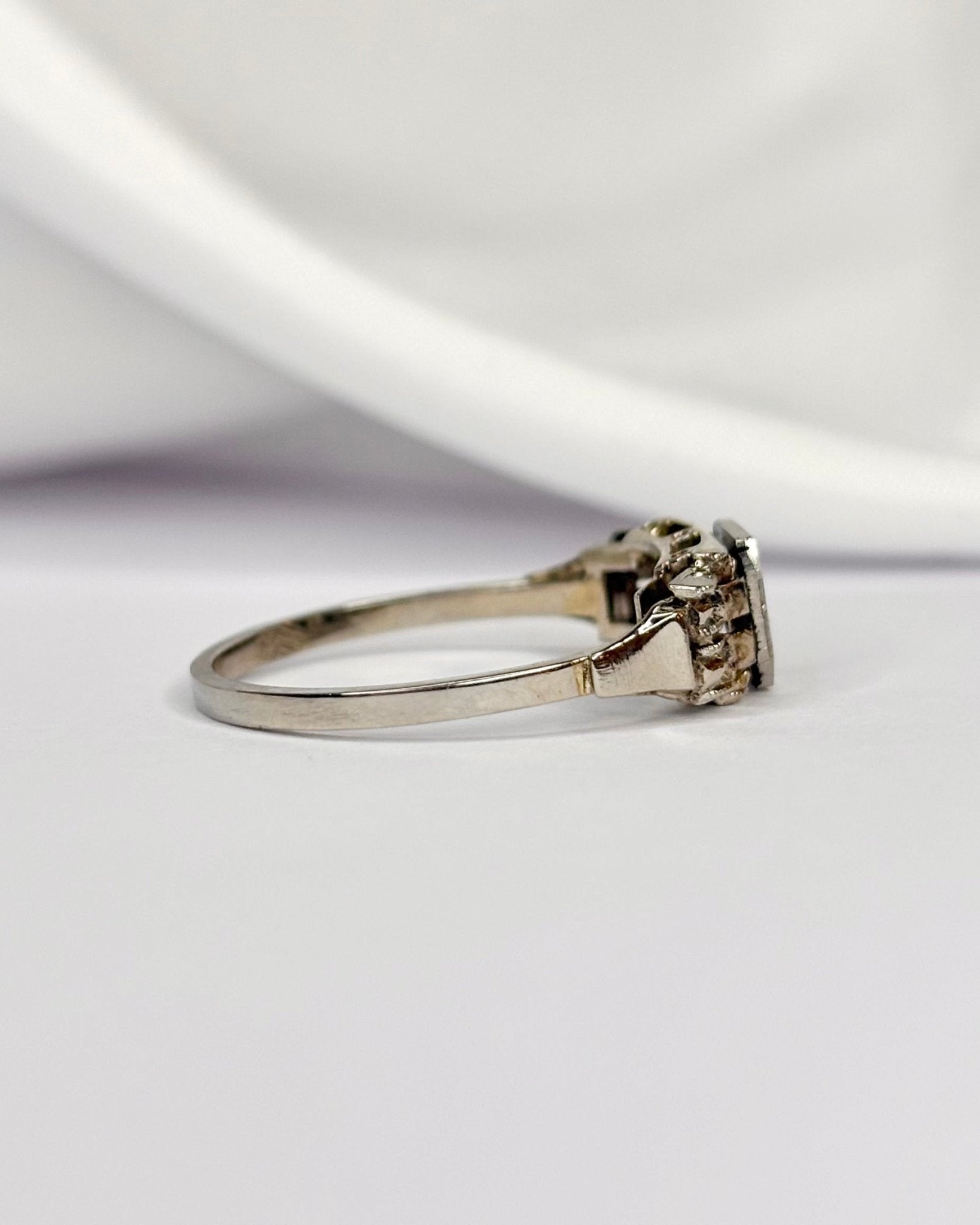 Bague Art Déco Diamants "Carina" - Elliade Paris