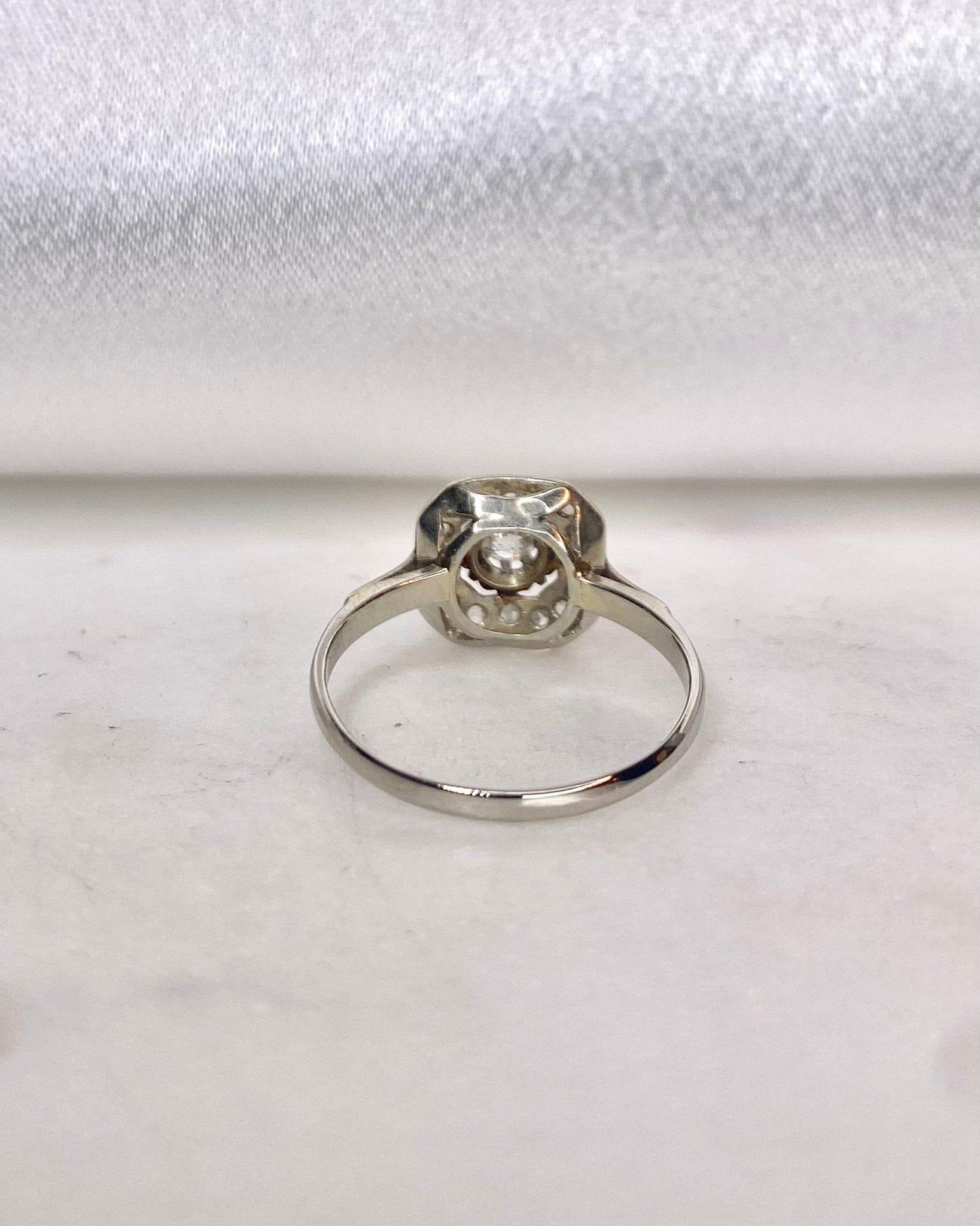 Bague Art - Déco Diamants "Celyana" - Elliade Paris