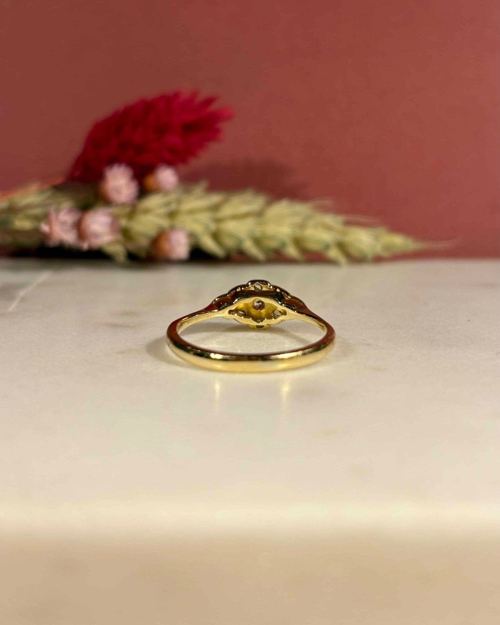 Bague Art - Déco Diamants "Chantal" - Elliade Paris