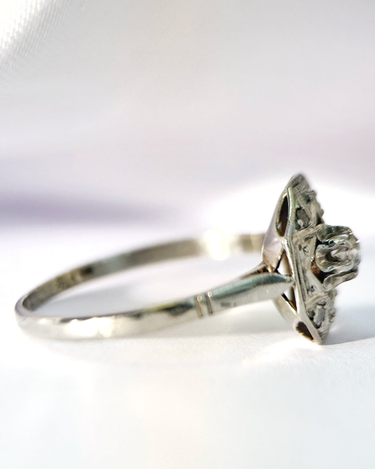 Bague Art-Déco Diamants "Doriane" - Elliade Paris
