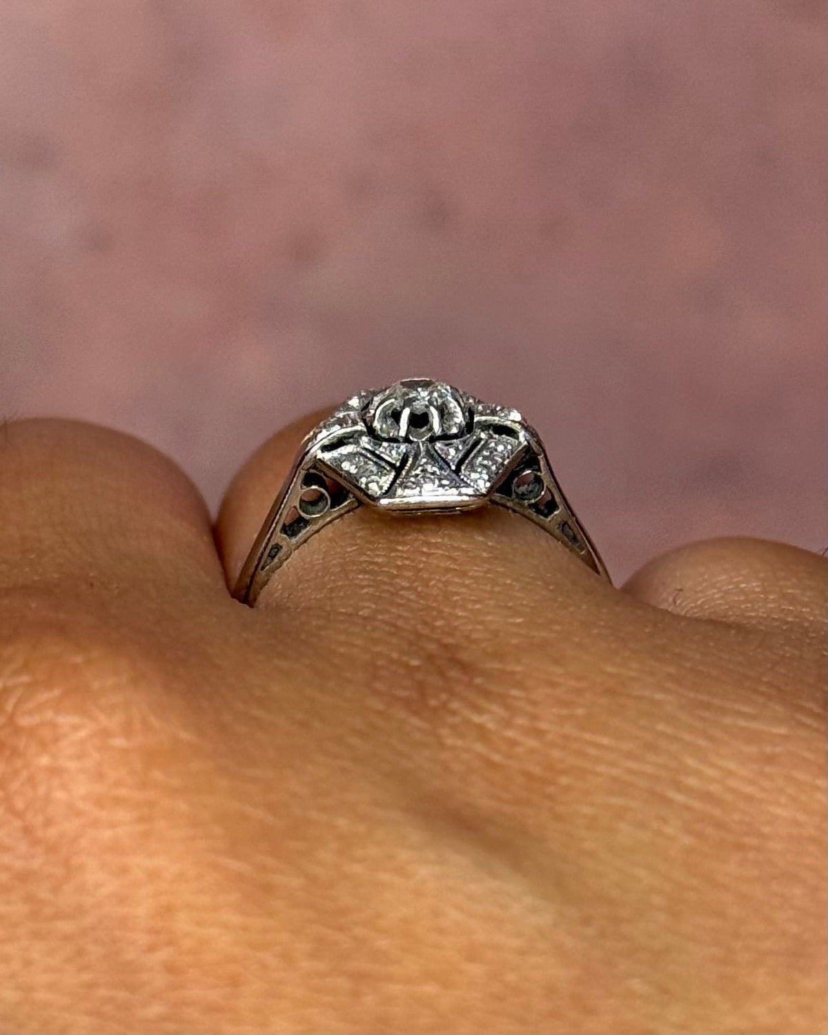 Bague Art-Déco Diamants "Heloise" - Elliade Paris