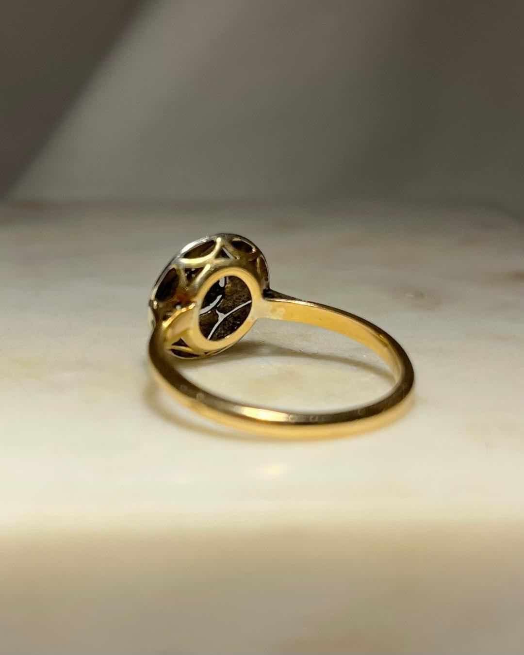 Bague Art déco Diamants "Imane" - Elliade Paris