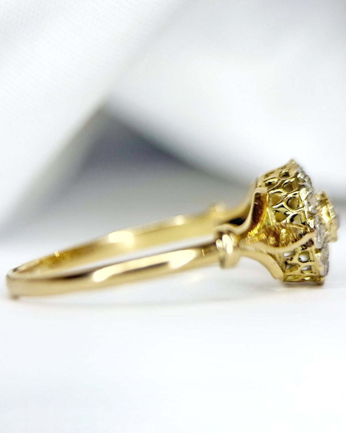Bague Art-Déco Diamants "Ludmila" - Elliade Paris