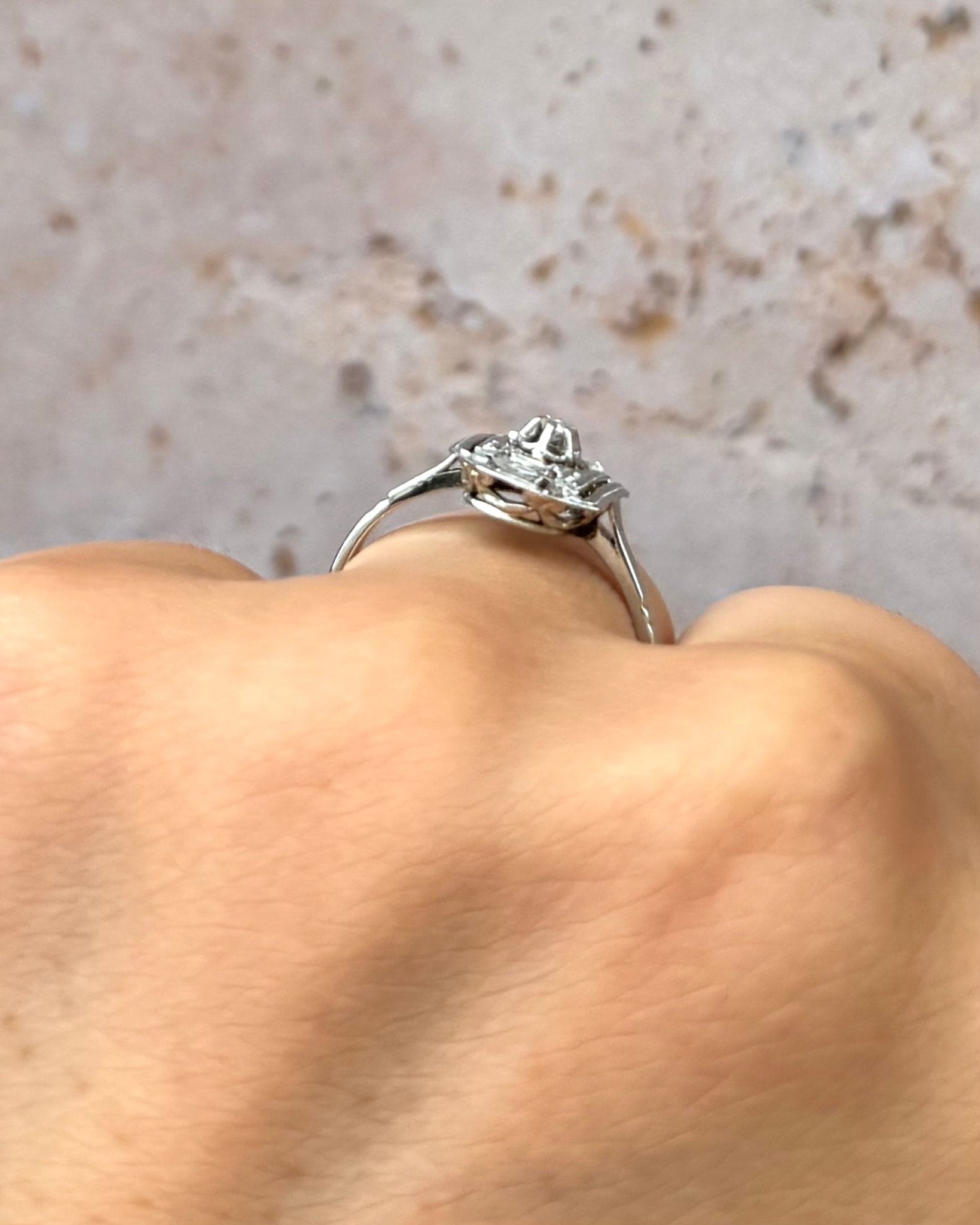 Bague Art-Déco Diamants "Maeva" - Elliade Paris