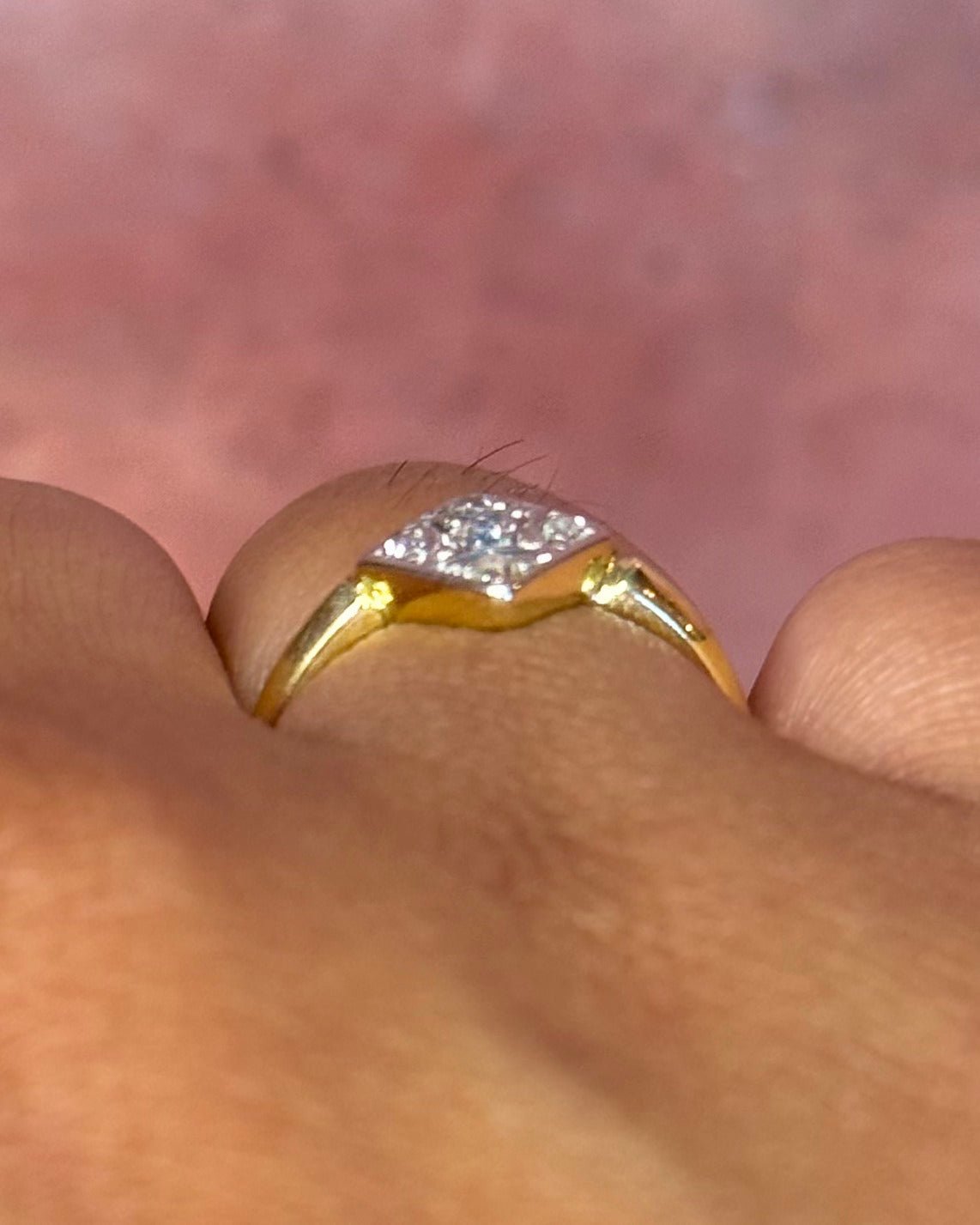 Bague Art-Déco Diamants "Marine" - Elliade Paris
