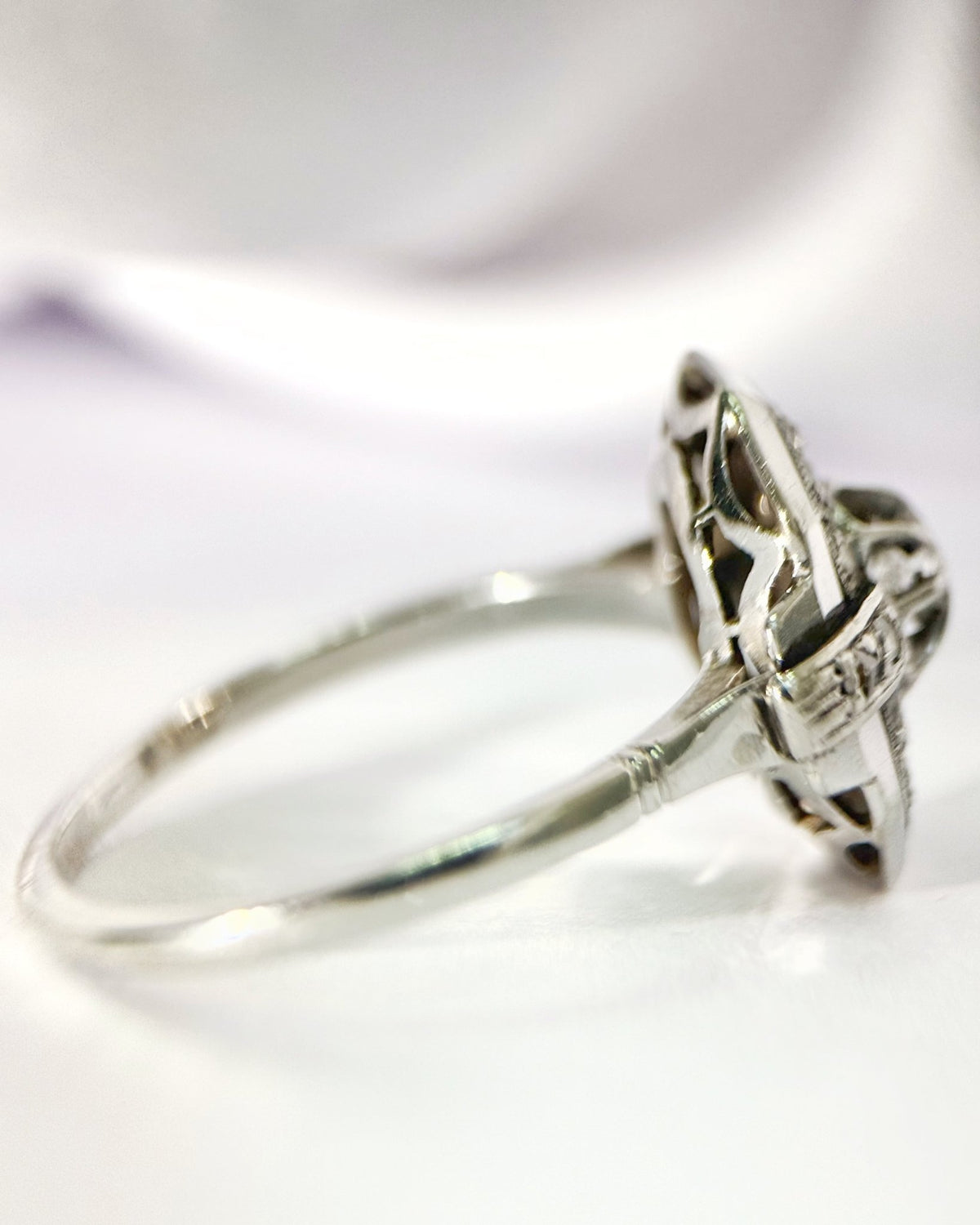 Bague Art-Déco Diamants "Michaela" - Elliade Paris