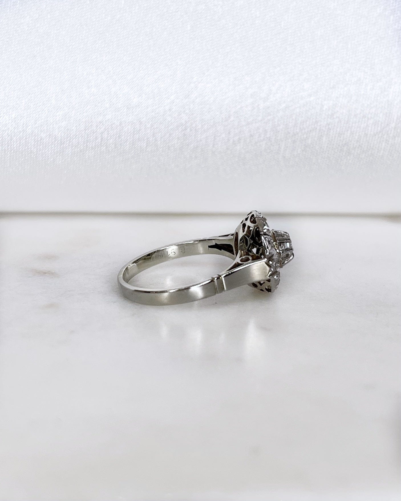 Bague Art - Déco Diamants "Nyah" - Elliade Paris