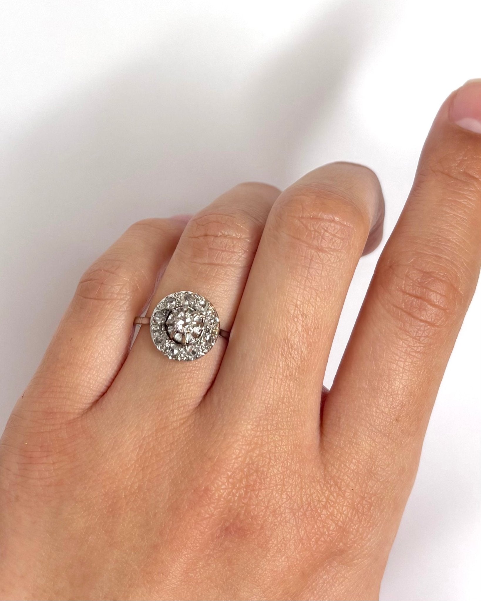 Bague Art Déco Diamants "Paula" - Elliade Paris