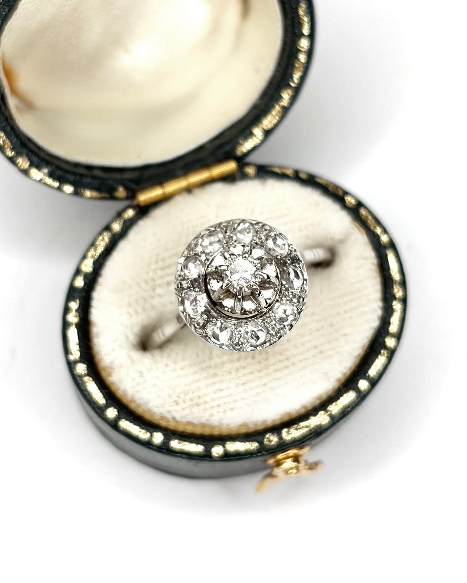 Bague Art Déco Diamants "Paula" - Elliade Paris