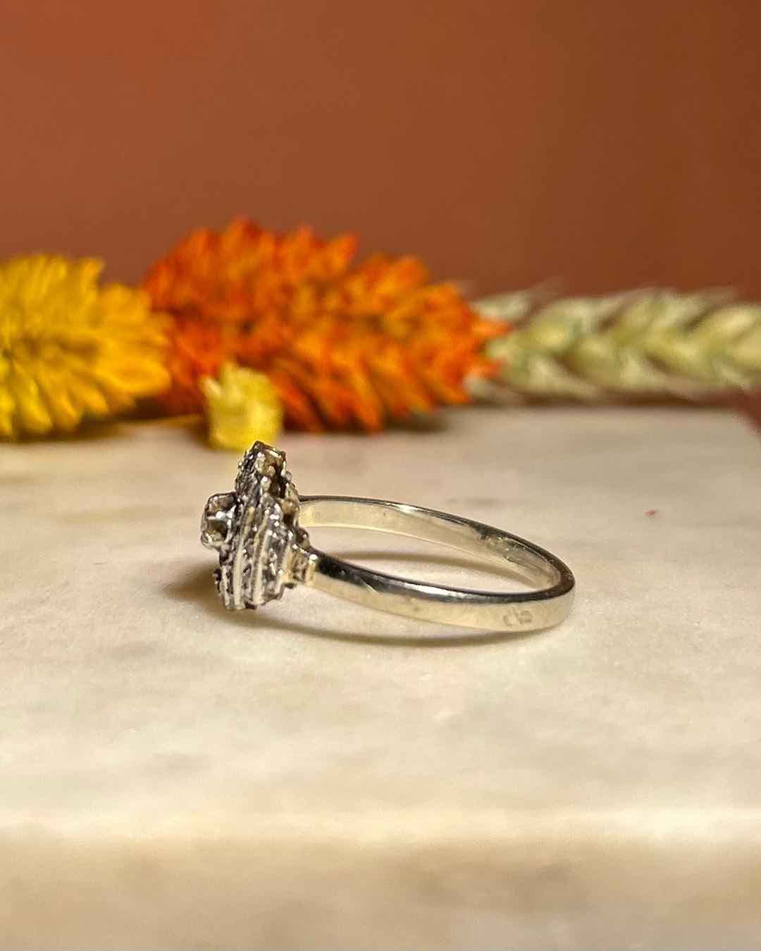 Bague Art Déco Diamants "Pénélope" - Elliade Paris