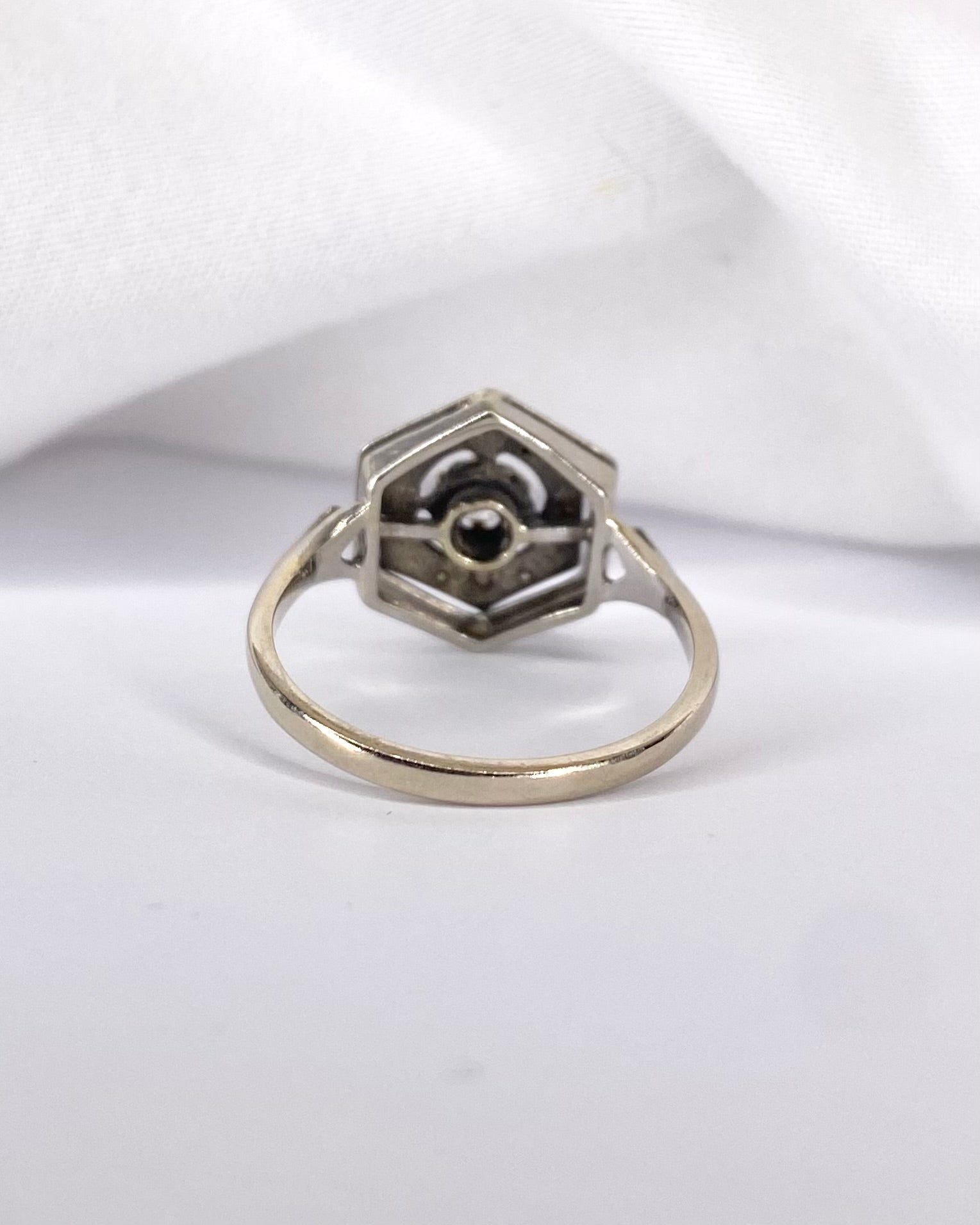 Bague Art Déco Diamants "Philippine" - Elliade Paris