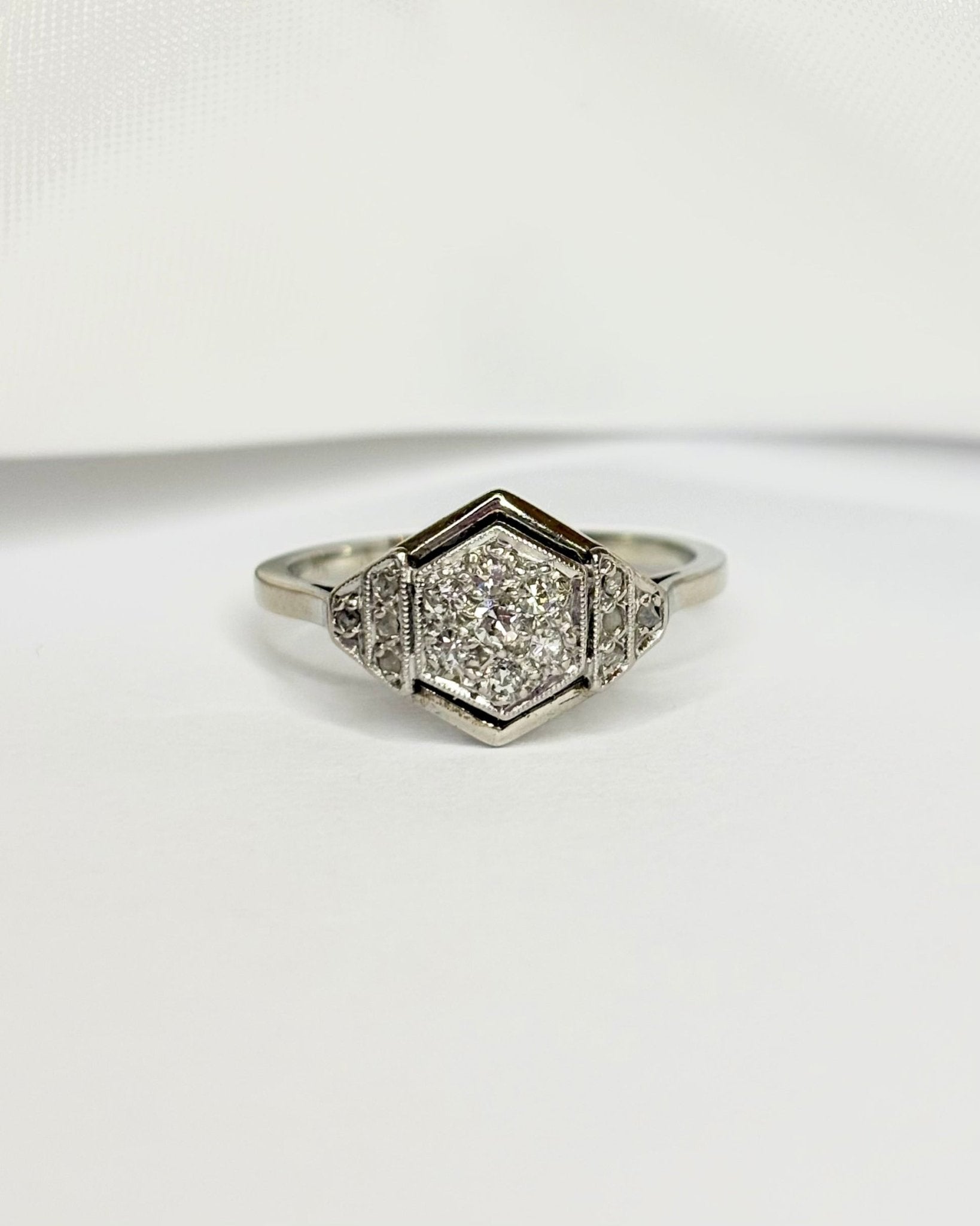 Bague Art Déco Diamants "Tonia" - Elliade Paris