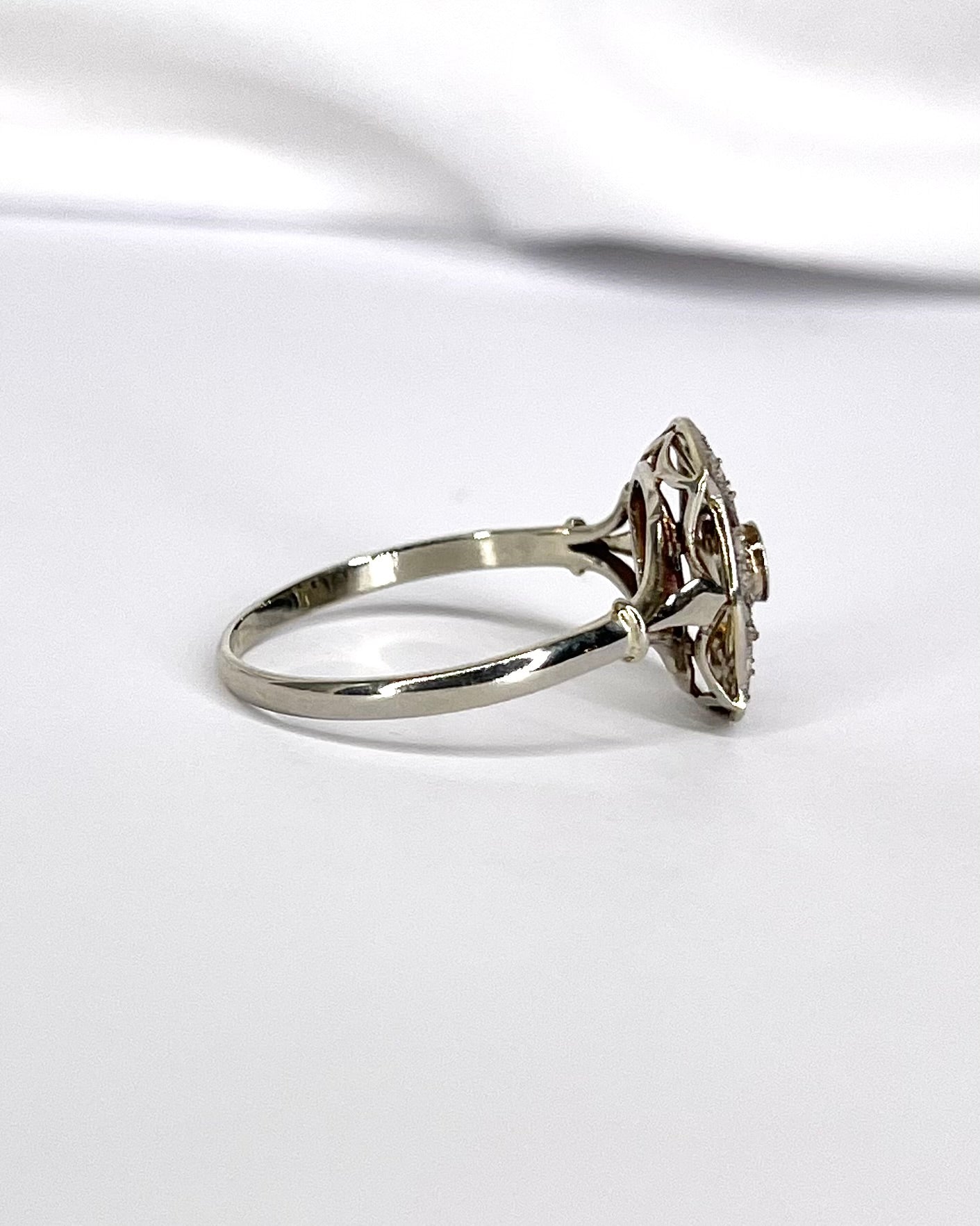 Bague Art - Déco Diamants "Tyla" - Elliade Paris