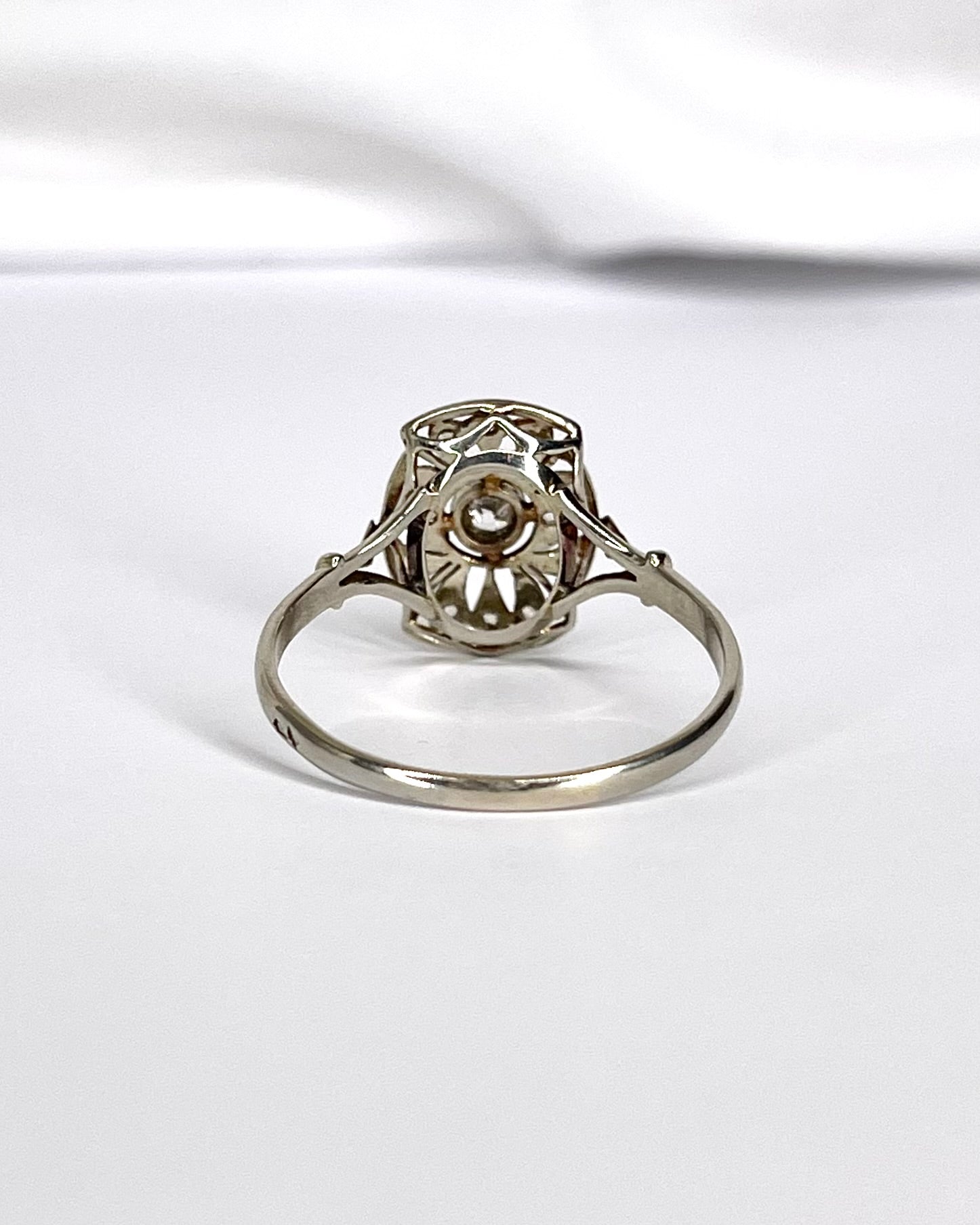 Bague Art - Déco Diamants "Tyla" - Elliade Paris