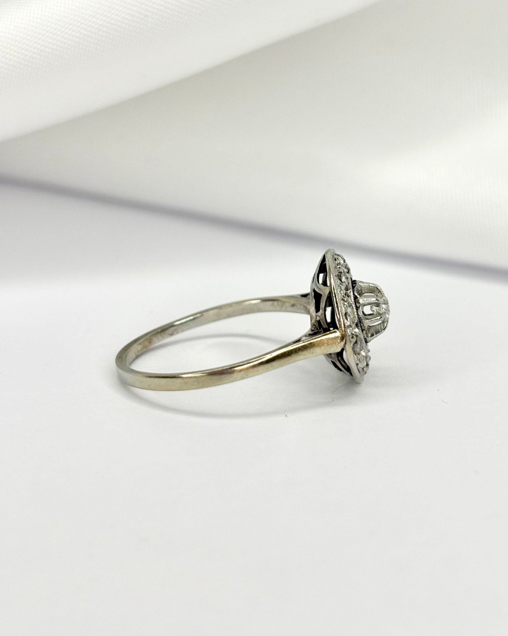 Bague Art Déco Diamants "Vesna" - Elliade Paris