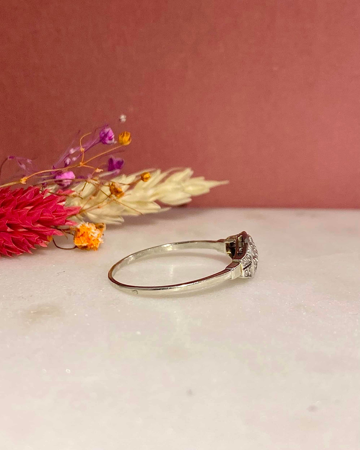 Bague Art-Déco Diamants "Julinne"