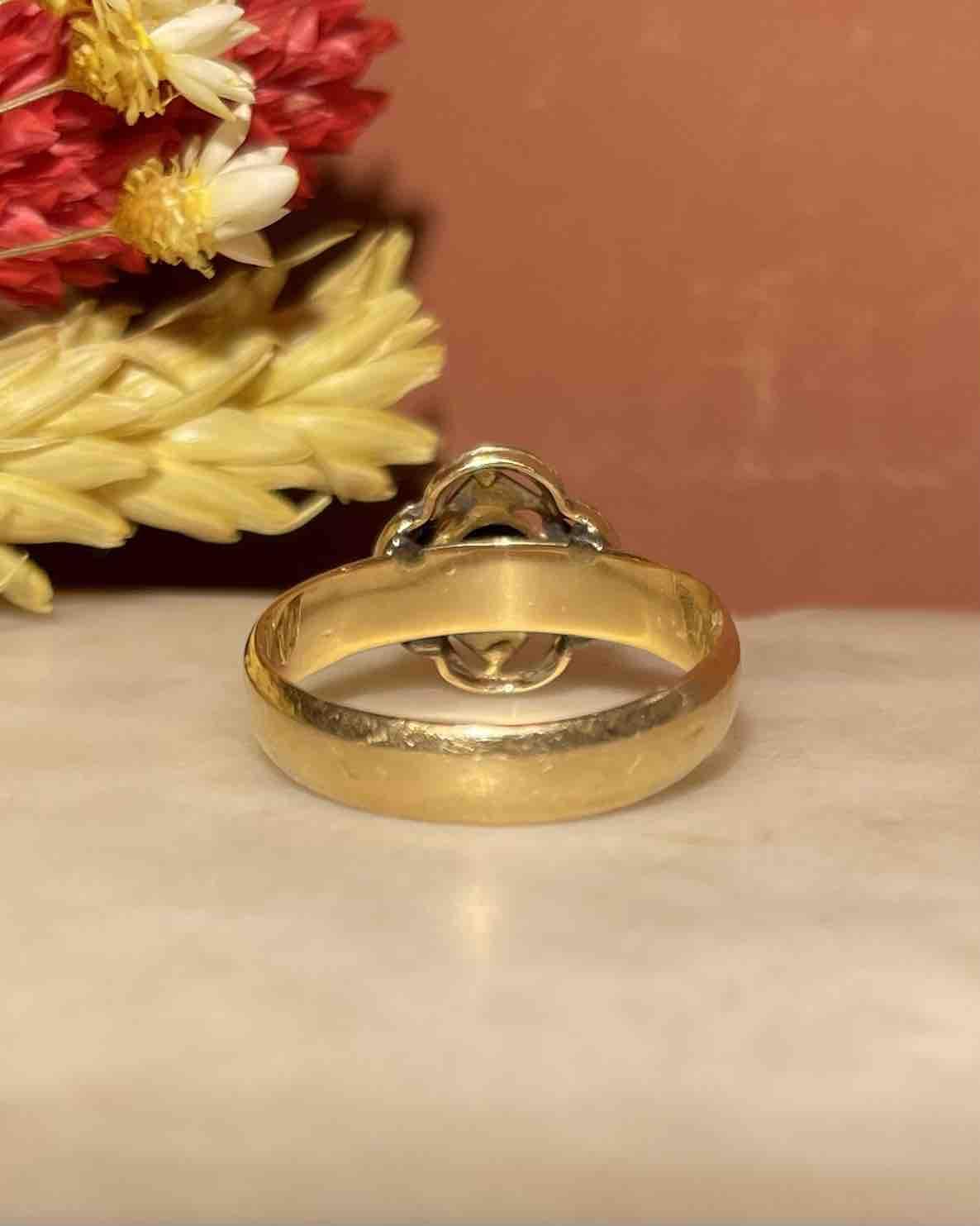 Bague Art - déco Diamants "Yaelle" - Elliade Paris